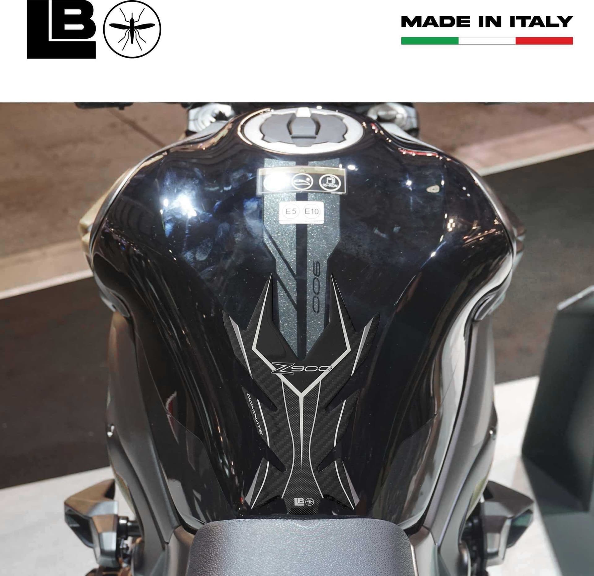 Adesivo gel 3D Protezione Paraserbatoio compatibile con Kawasaki Z900 2018-2025 in Paraserbatoio LabelBike - Bibbiano, commercioVirtuoso.it
