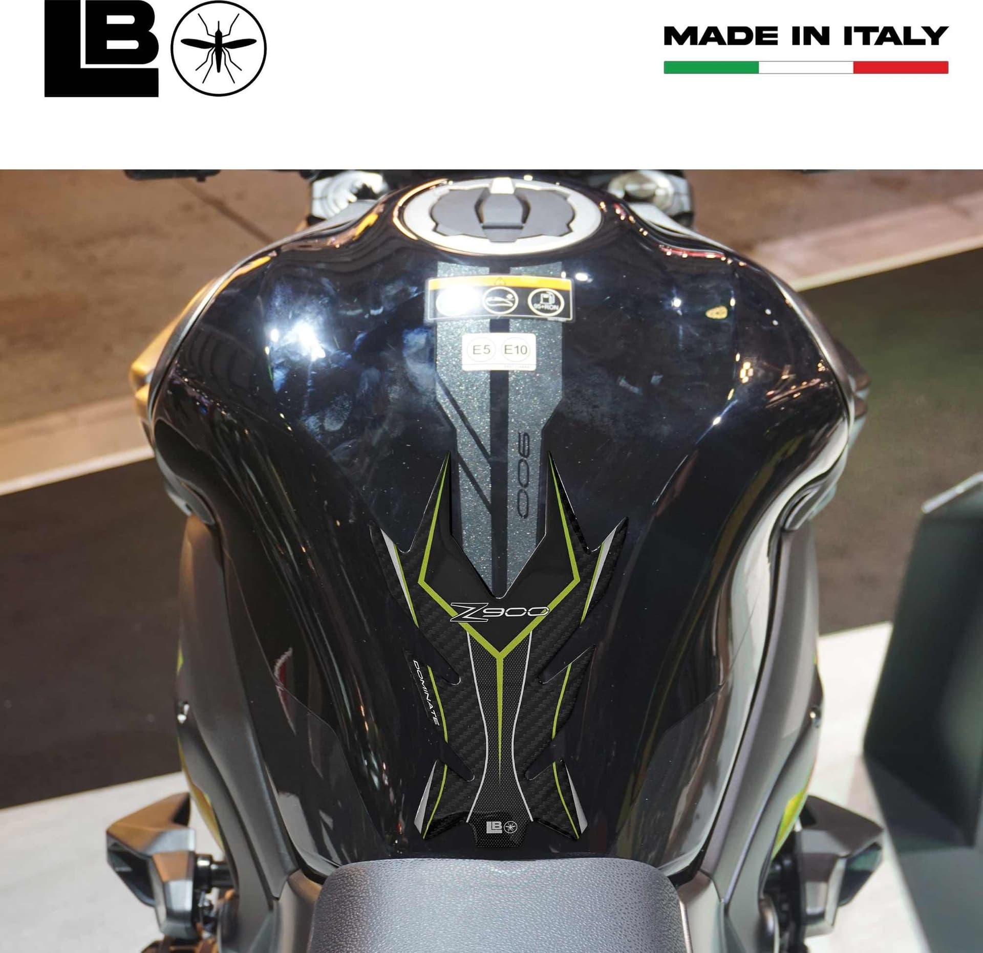 Adesivo gel 3D Protezione Paraserbatoio compatibile con Kawasaki Z900 2018-2025 in Paraserbatoio LabelBike - Bibbiano, commercioVirtuoso.it