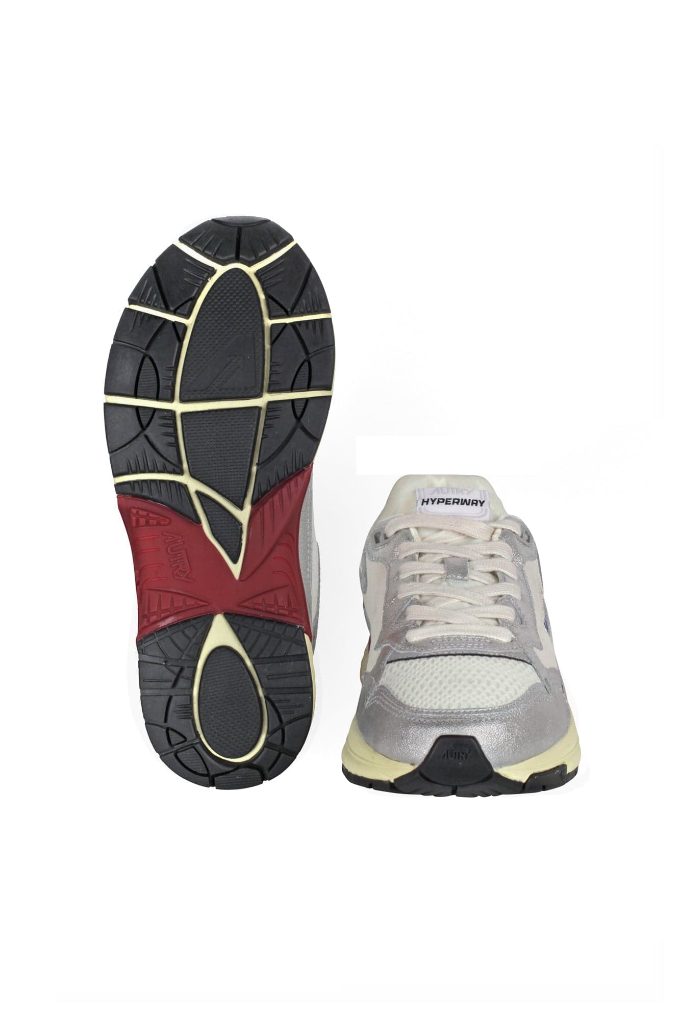 AUTRY Autry - Sneakers - 460599 - Argento/Bianco da donna in Sneaker casual Drestige - Casamassima, commercioVirtuoso.it