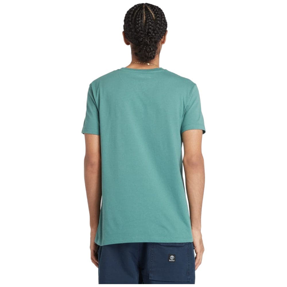 Timberland t-shirt Dunstan River verde acqua TB0A2BPREG5 T-shirt Timberland