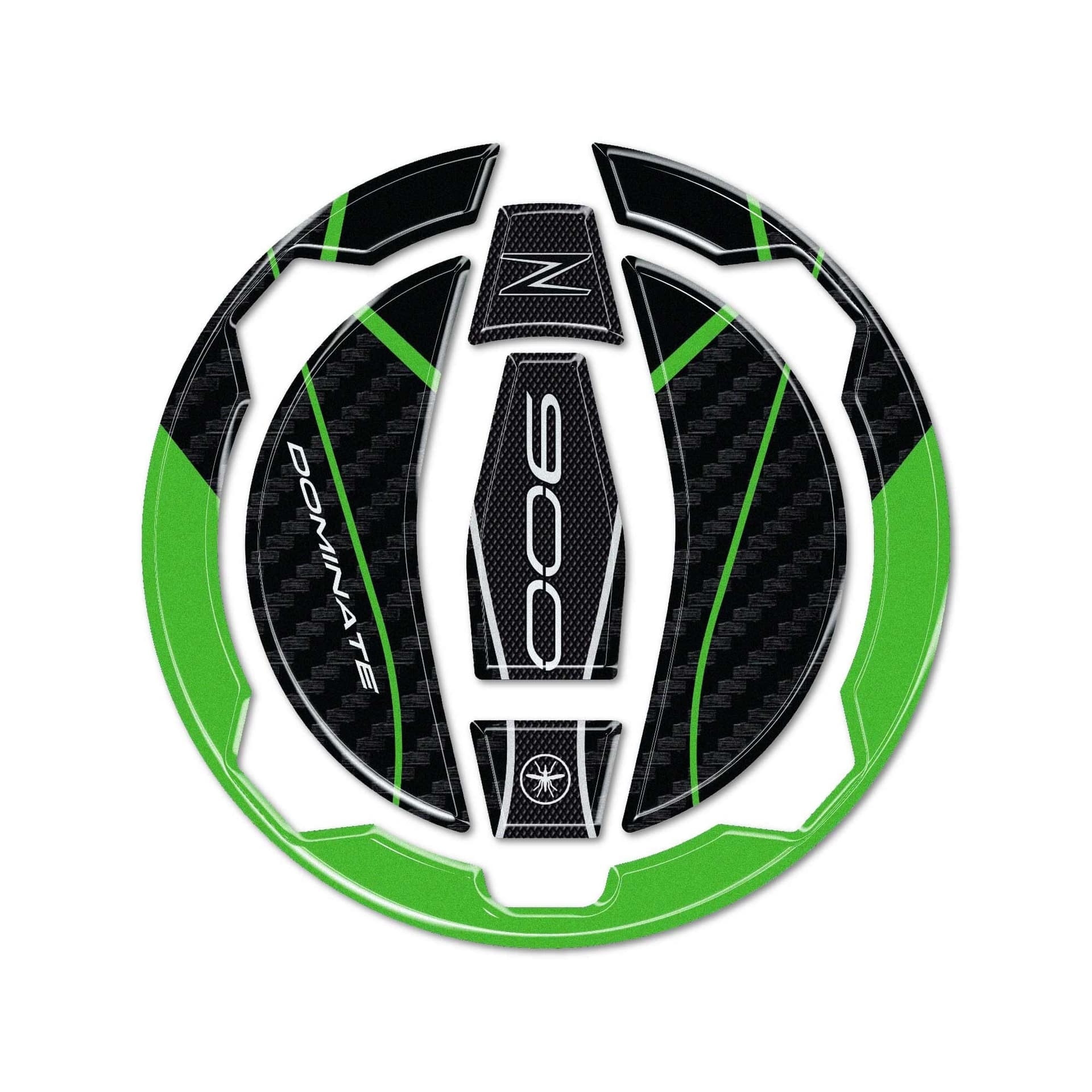Adesivo 3D Protezione Tappo Serbatoio compatibile con Kawasaki Z900 2018-2025 in Decalcomanie adesivi e magneti LabelBike - Bibbiano, commercioVirtuoso.it