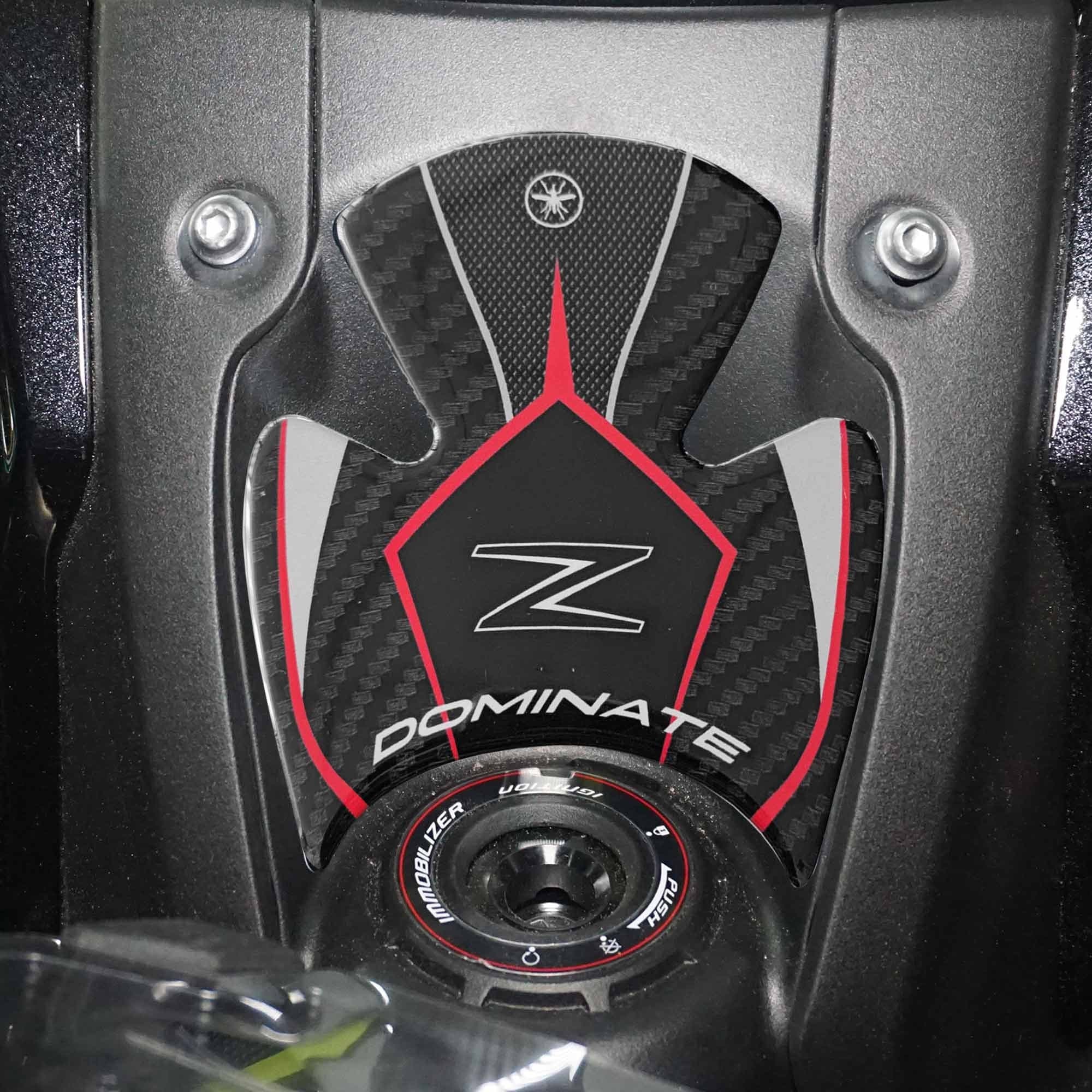 Adesivo 3D Protezione Chiave Accensione compatibile con Kawasaki Z900 2018-2024 in Decalcomanie adesivi e magneti LabelBike - Bibbiano, commercioVirtuoso.it