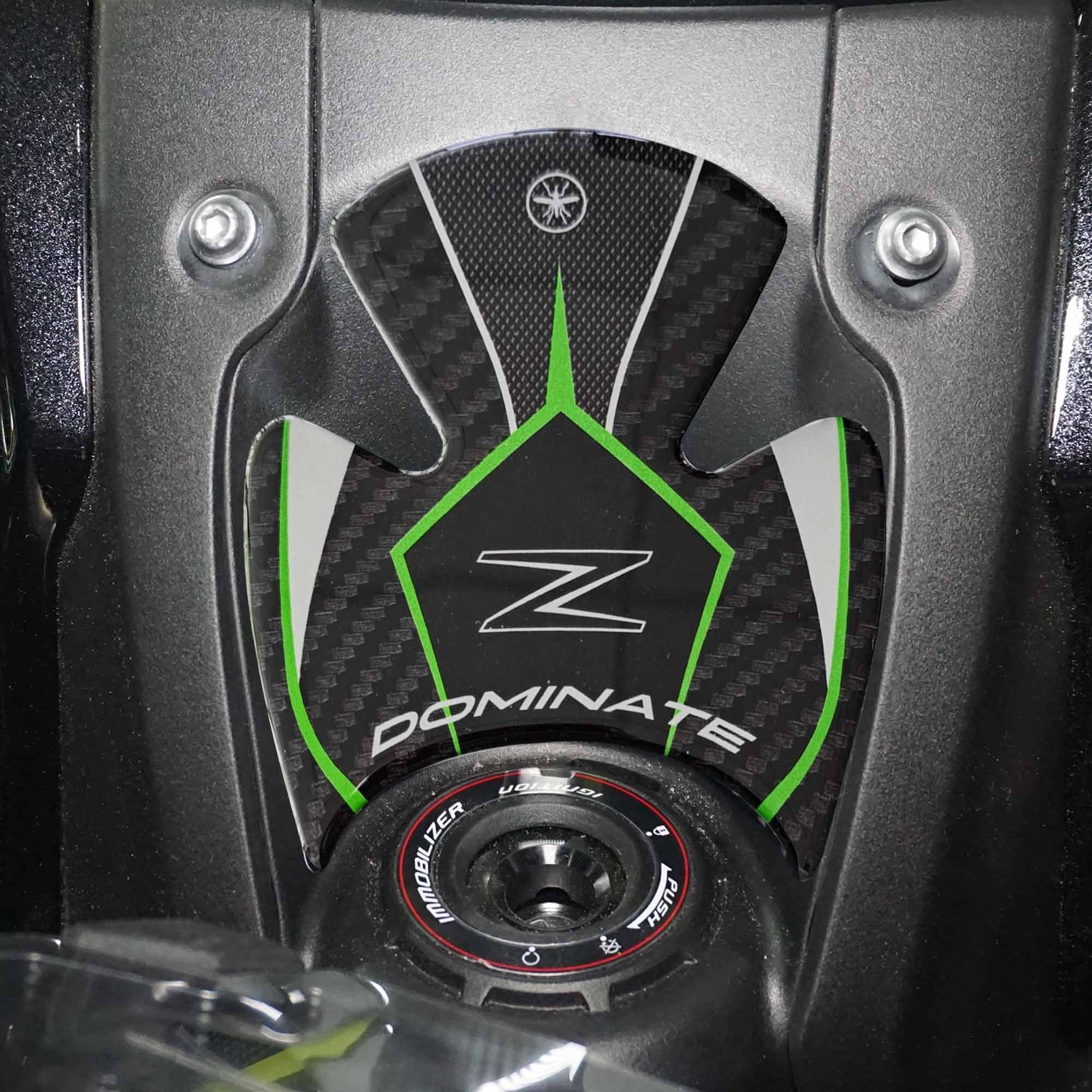 Adesivo 3D Protezione Chiave Accensione compatibile con Kawasaki Z900 2018-2024 in Decalcomanie adesivi e magneti LabelBike - Bibbiano, commercioVirtuoso.it