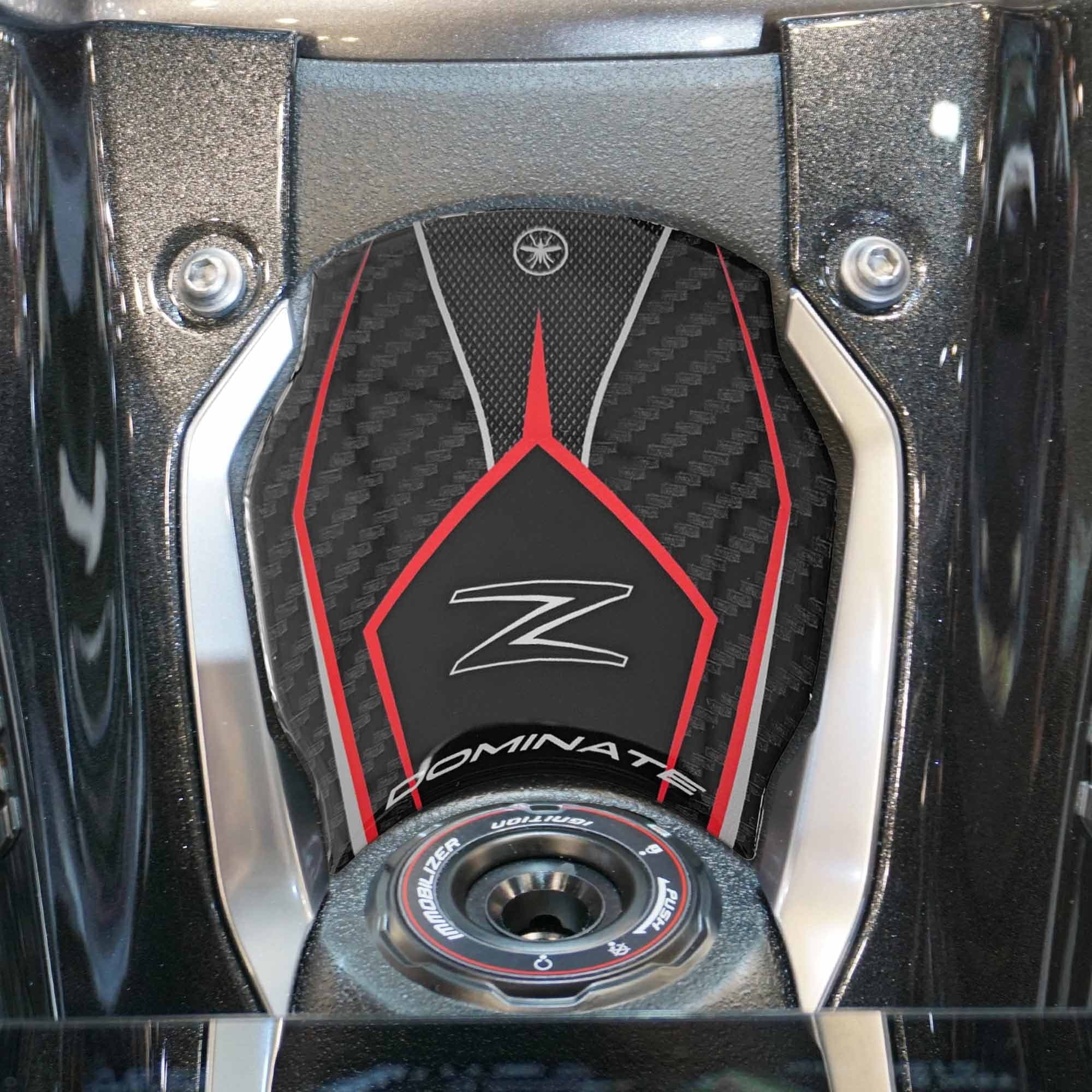 Adesivo 3D Protezione Chiave Accensione moto compatibile con Kawasaki Z900 2025 in Decalcomanie adesivi e magneti LabelBike - Bibbiano, commercioVirtuoso.it