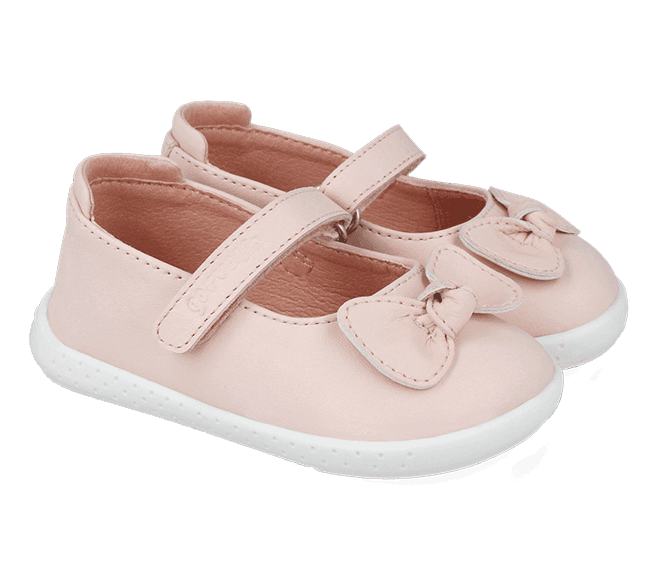 Bebè bambina barefoot primi passi rosa Garvalin in prodotto UP Calzature Balduina - Roma, commercioVirtuoso.it