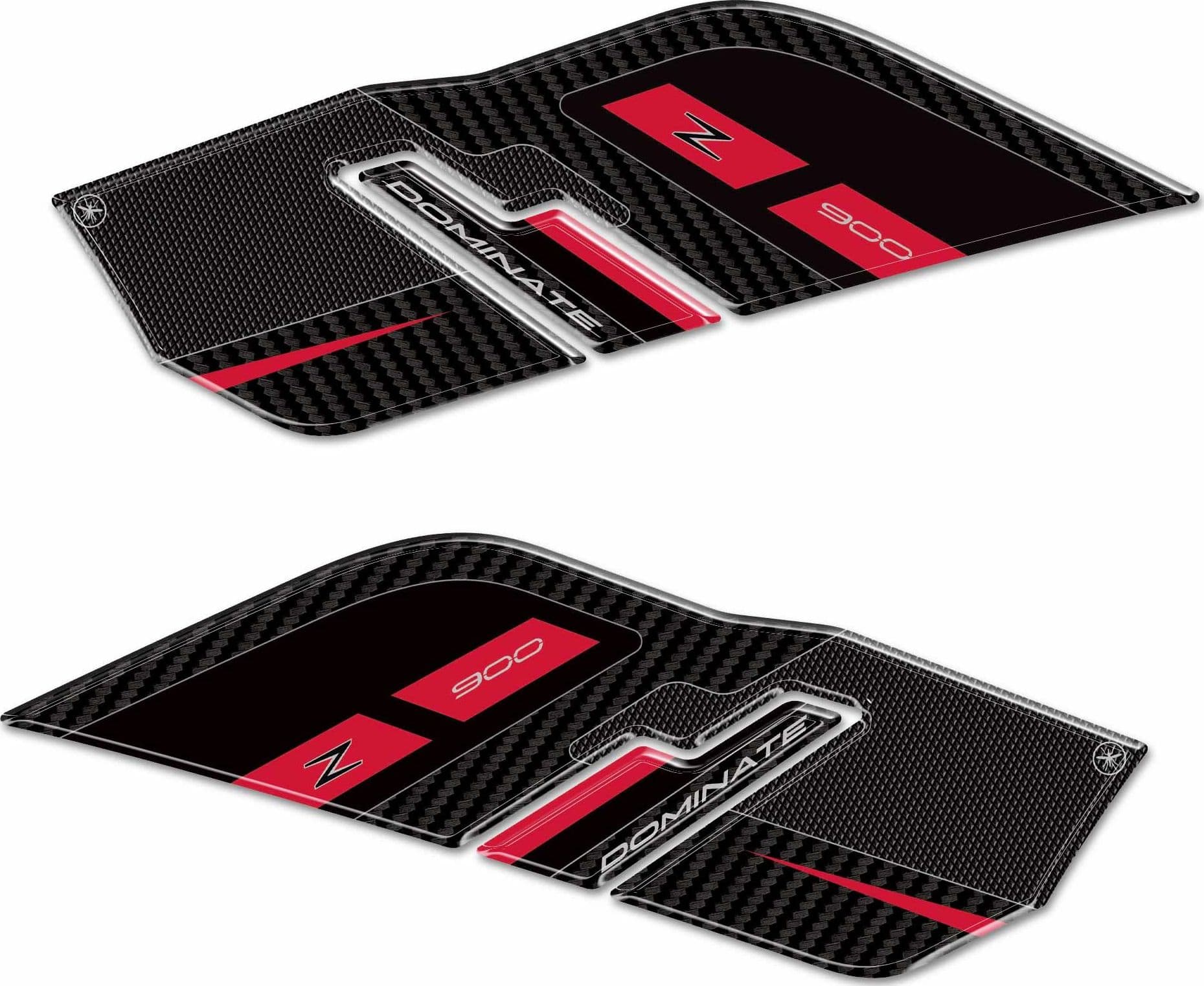 Adesivi 3D Protezioni Laterali Serbatoio moto compatibili con Kawasaki Z900 2025 in Decalcomanie adesivi e magneti LabelBike - Bibbiano, commercioVirtuoso.it