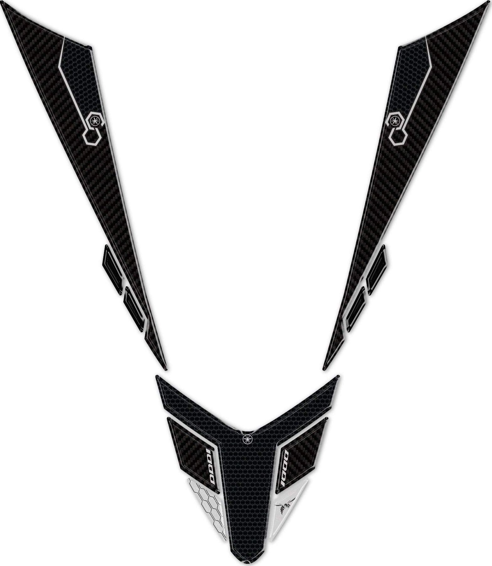 Adesivi 3D Protezioni Posteriori Codino compatibili con Honda Hornet 1000 2025 in Decalcomanie adesivi e magneti LabelBike - Bibbiano, commercioVirtuoso.it