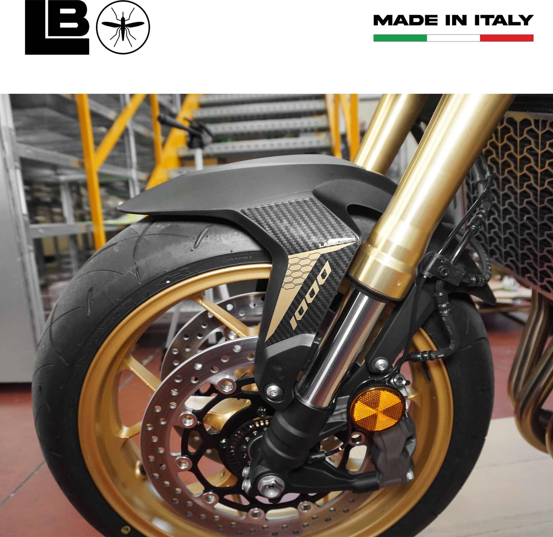 Adesivi 3D Protezioni Parasteli Parafango compatibili con Honda Hornet 1000 2025 in Decalcomanie adesivi e magneti LabelBike - Bibbiano, commercioVirtuoso.it