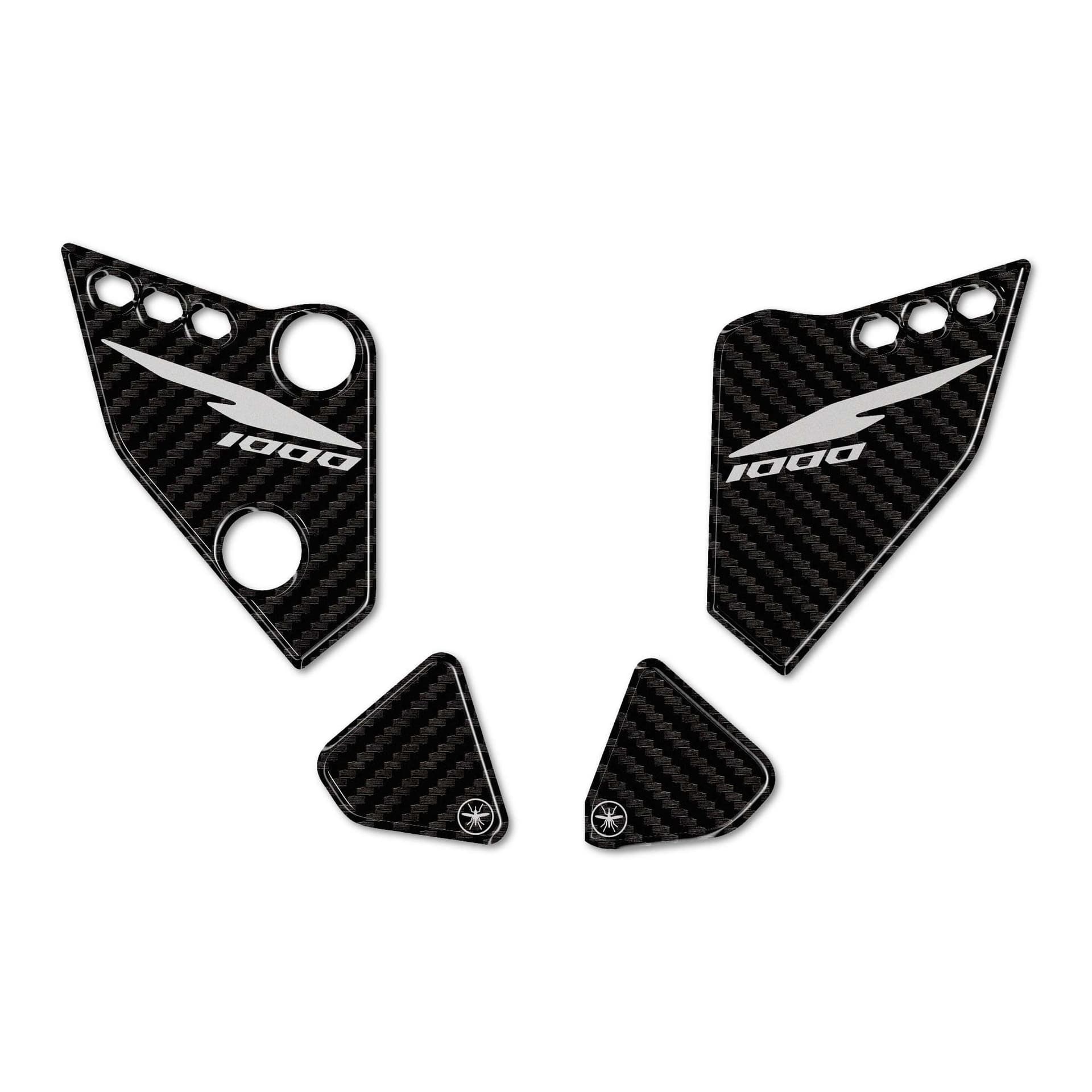 Adesivi 3D Protezioni Laterali Battitaco compatibili con Honda Hornet 1000 2025 in Decalcomanie adesivi e magneti LabelBike - Bibbiano, commercioVirtuoso.it