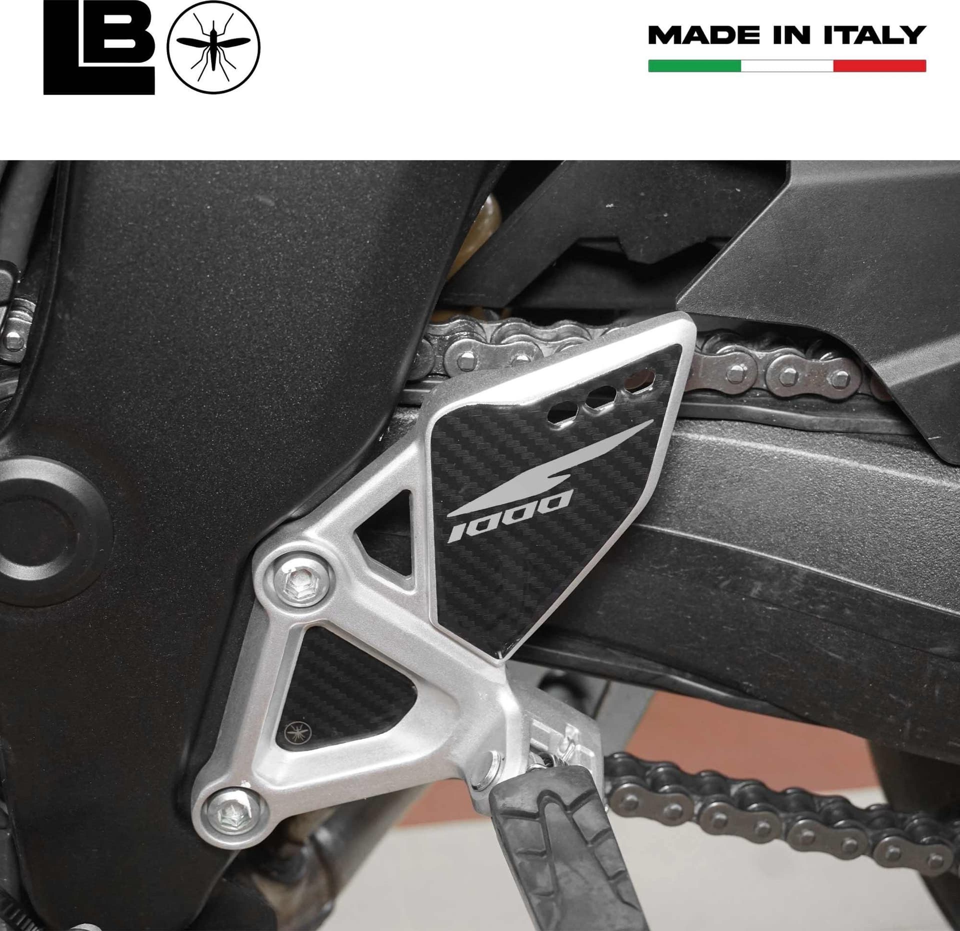 Adesivi 3D Protezioni Laterali Battitaco compatibili con Honda Hornet 1000 2025 in Decalcomanie adesivi e magneti LabelBike - Bibbiano, commercioVirtuoso.it