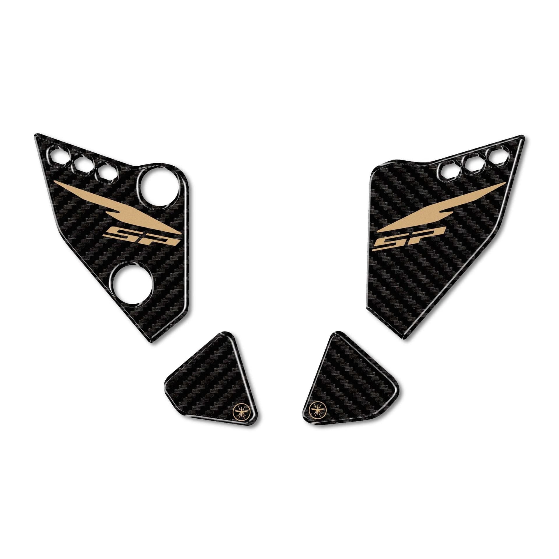 Adesivi 3D Protezioni Laterali Battitaco compatibili con Honda Hornet 1000 2025 in Decalcomanie adesivi e magneti LabelBike - Bibbiano, commercioVirtuoso.it