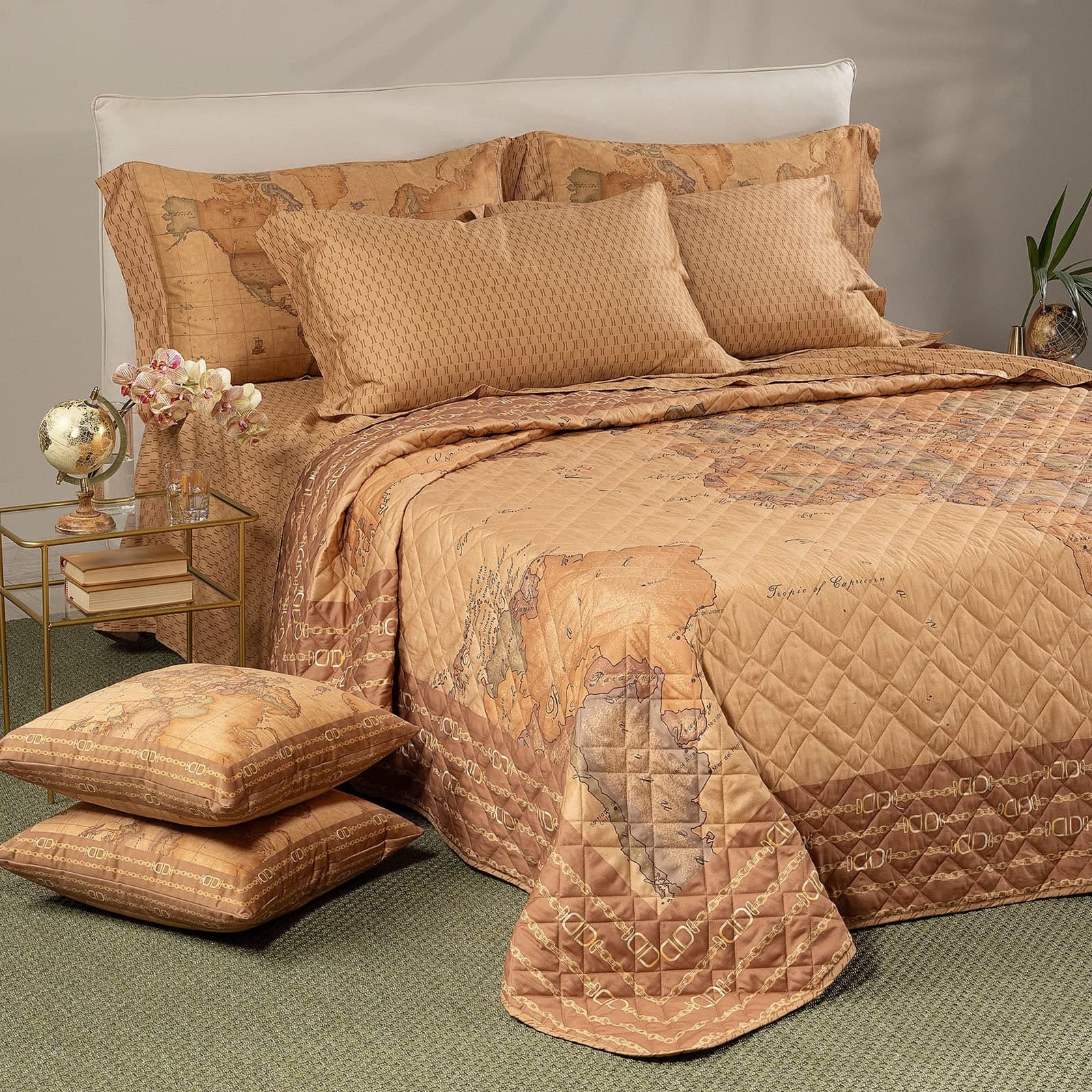 Copriletto Trapuntato Geo Classic C 24 ! Alvero Martini In Raso Di Cotone Matrimoniale - Eleganza e Comfort in Trapunte Anastasi - Marsala, commercioVirtuoso.it