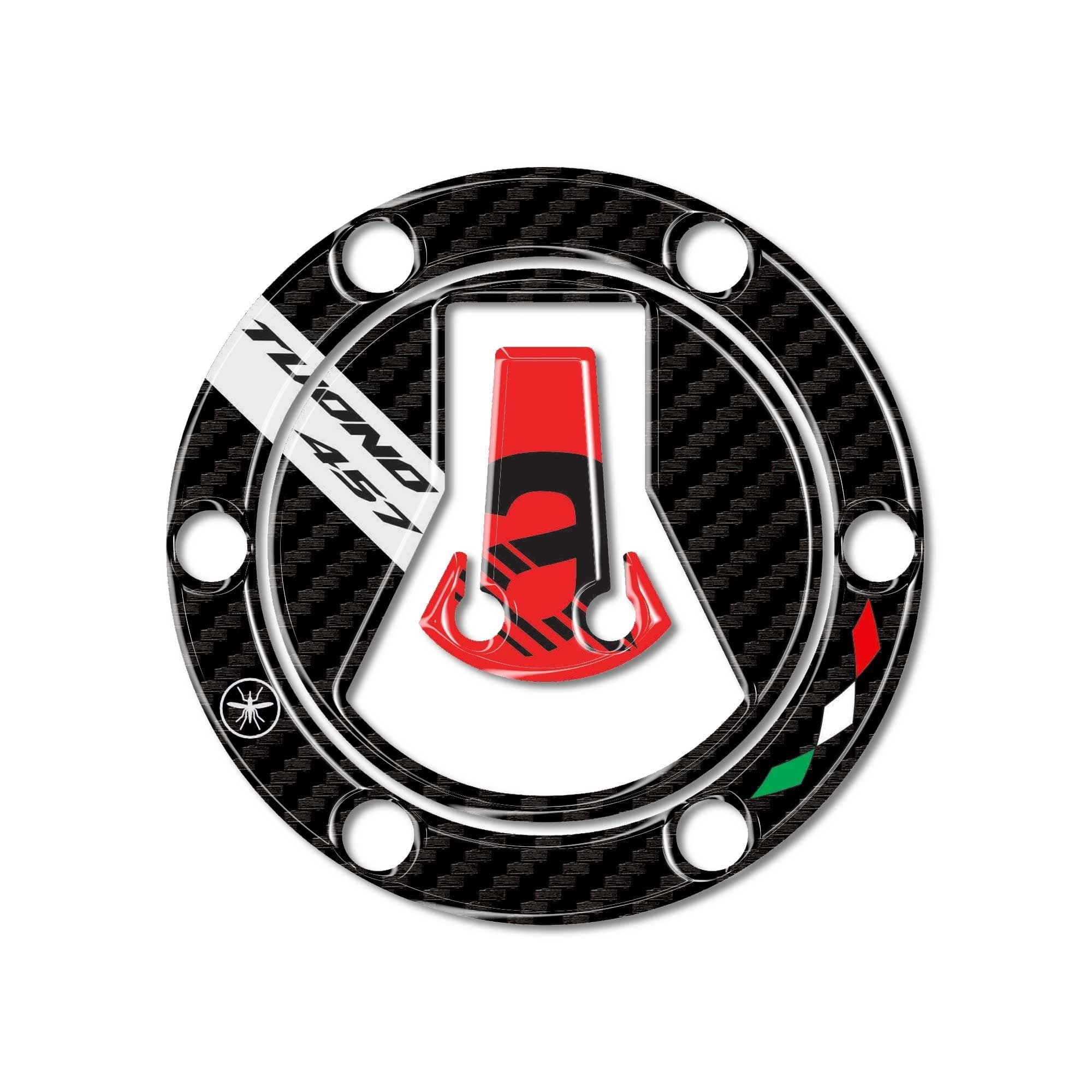 Adesivo Protezione Tappo Serbatoio moto compatibile con Aprilia Tuono 457 2025 in Paraserbatoio LabelBike - Bibbiano, commercioVirtuoso.it