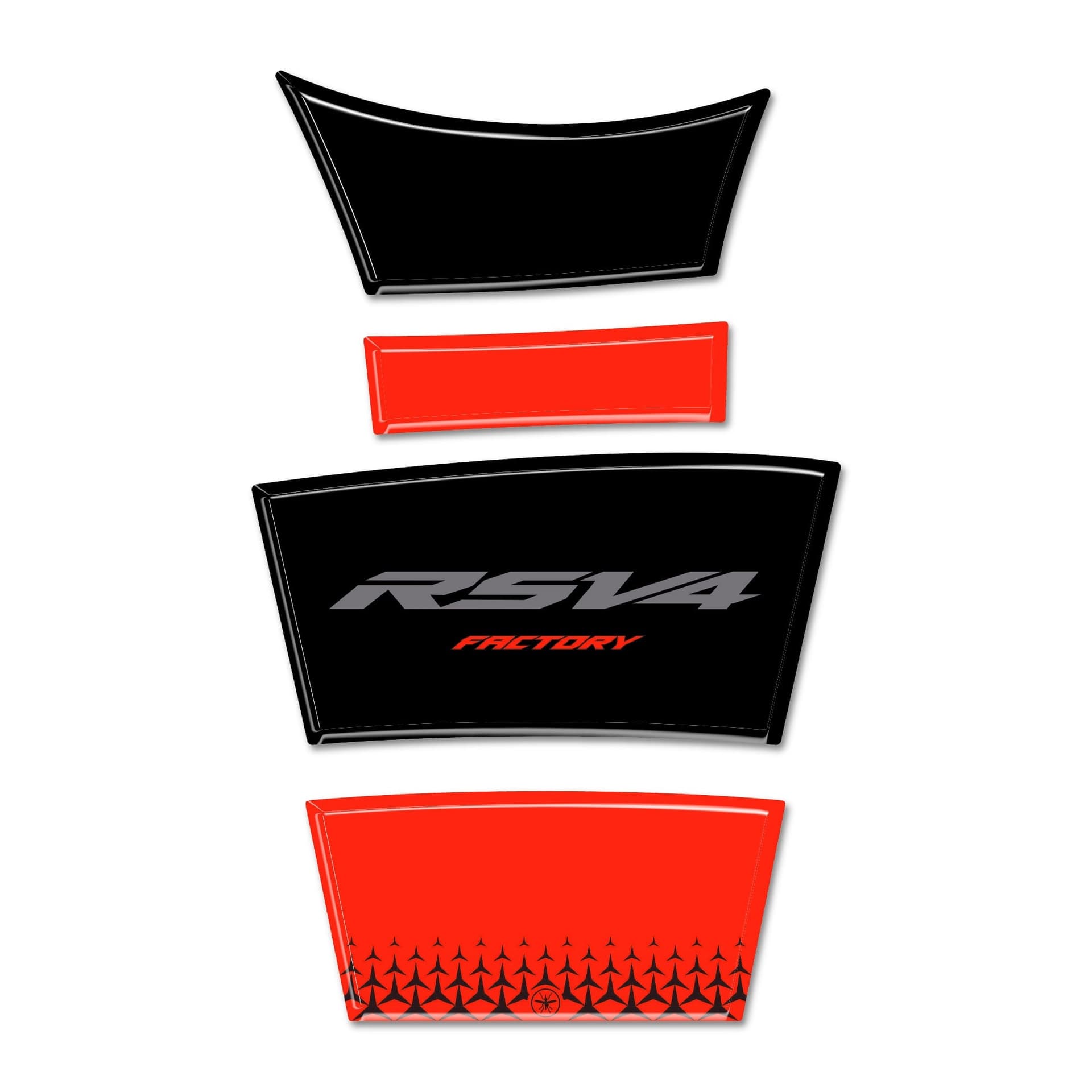 Adesivo Paraserbatoio Protezione moto compatibile con Aprilia RSV4 Factory 2025 in Paraserbatoio LabelBike - Bibbiano, commercioVirtuoso.it
