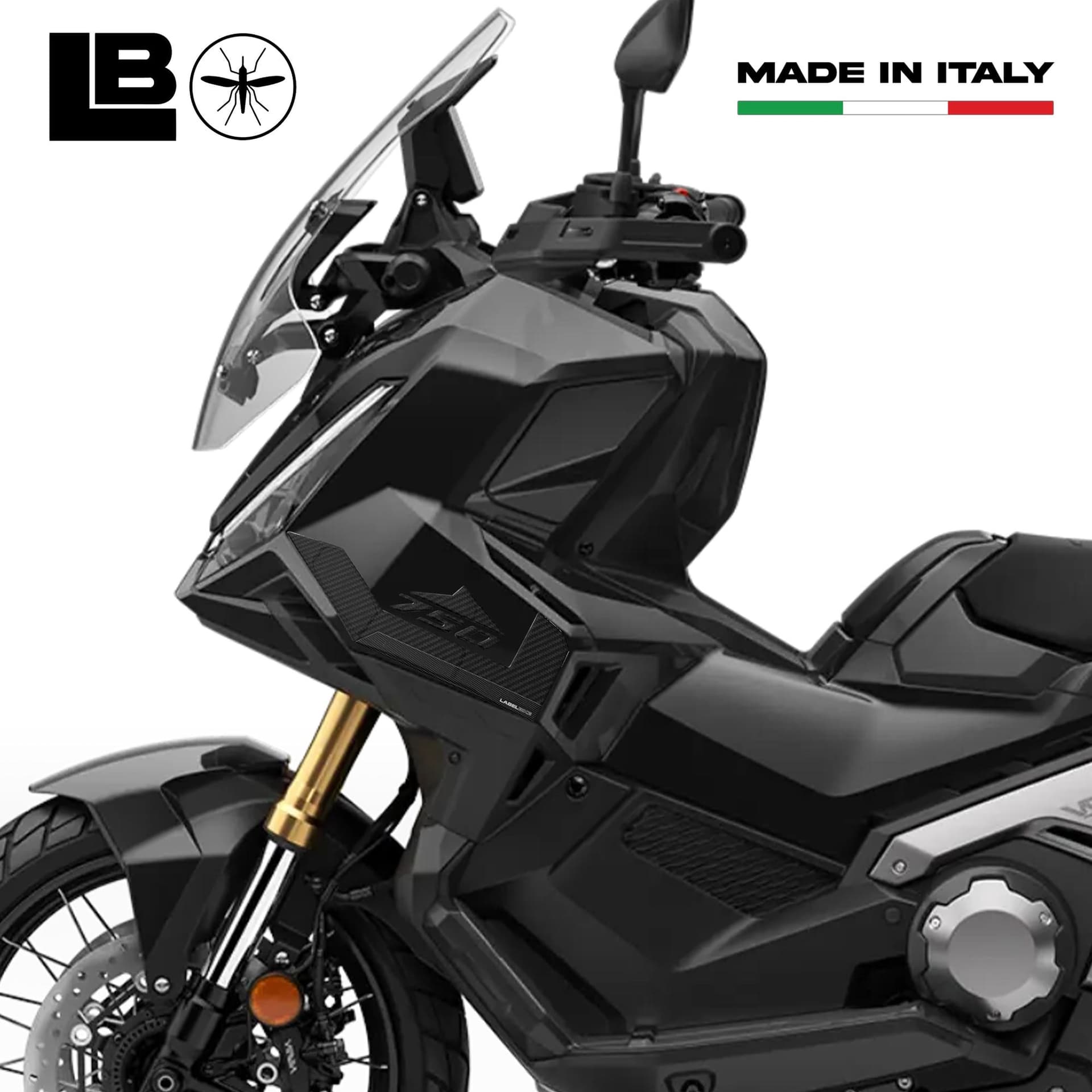 Adesivi Resinati 3D Protezioni Pance carene compatibili con Honda X-Adv 2025 in Decalcomanie adesivi e magneti LabelBike - Bibbiano, commercioVirtuoso.it