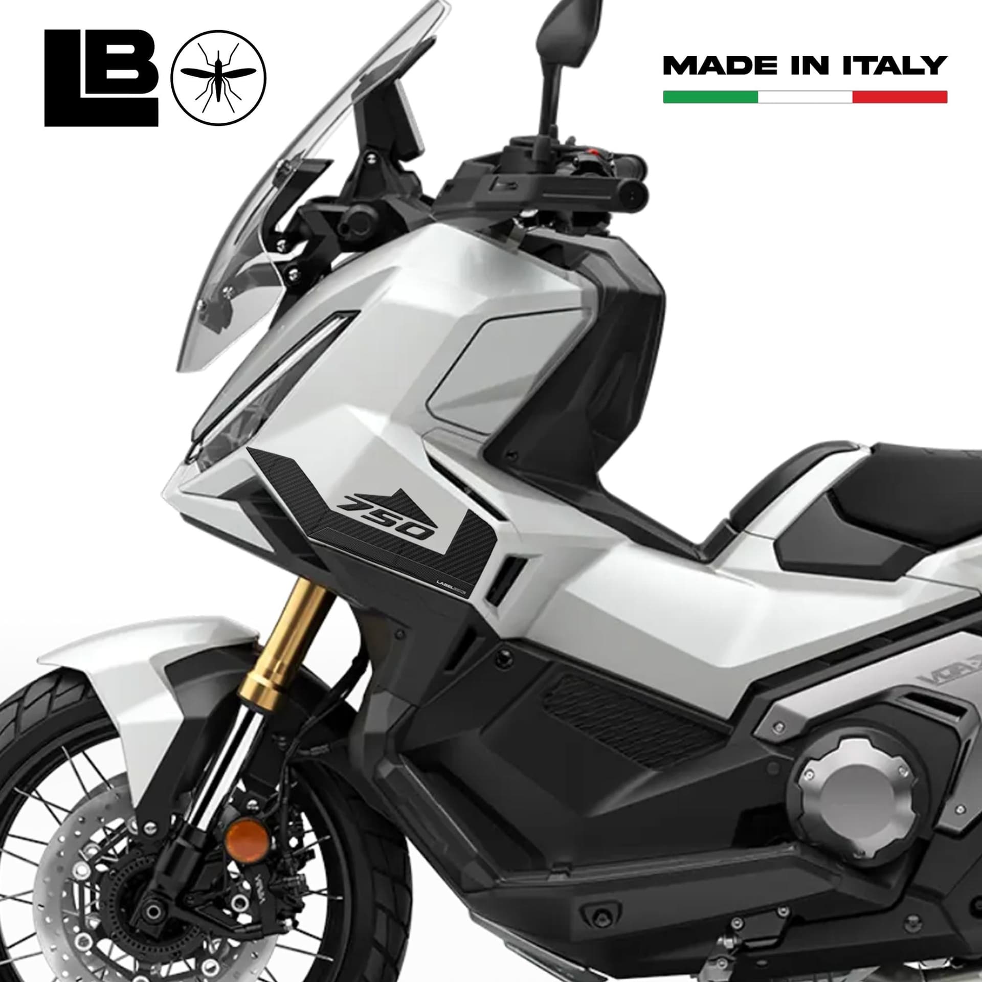 Adesivi Resinati 3D Protezioni Pance carene compatibili con Honda X-Adv 2025 in Decalcomanie adesivi e magneti LabelBike - Bibbiano, commercioVirtuoso.it
