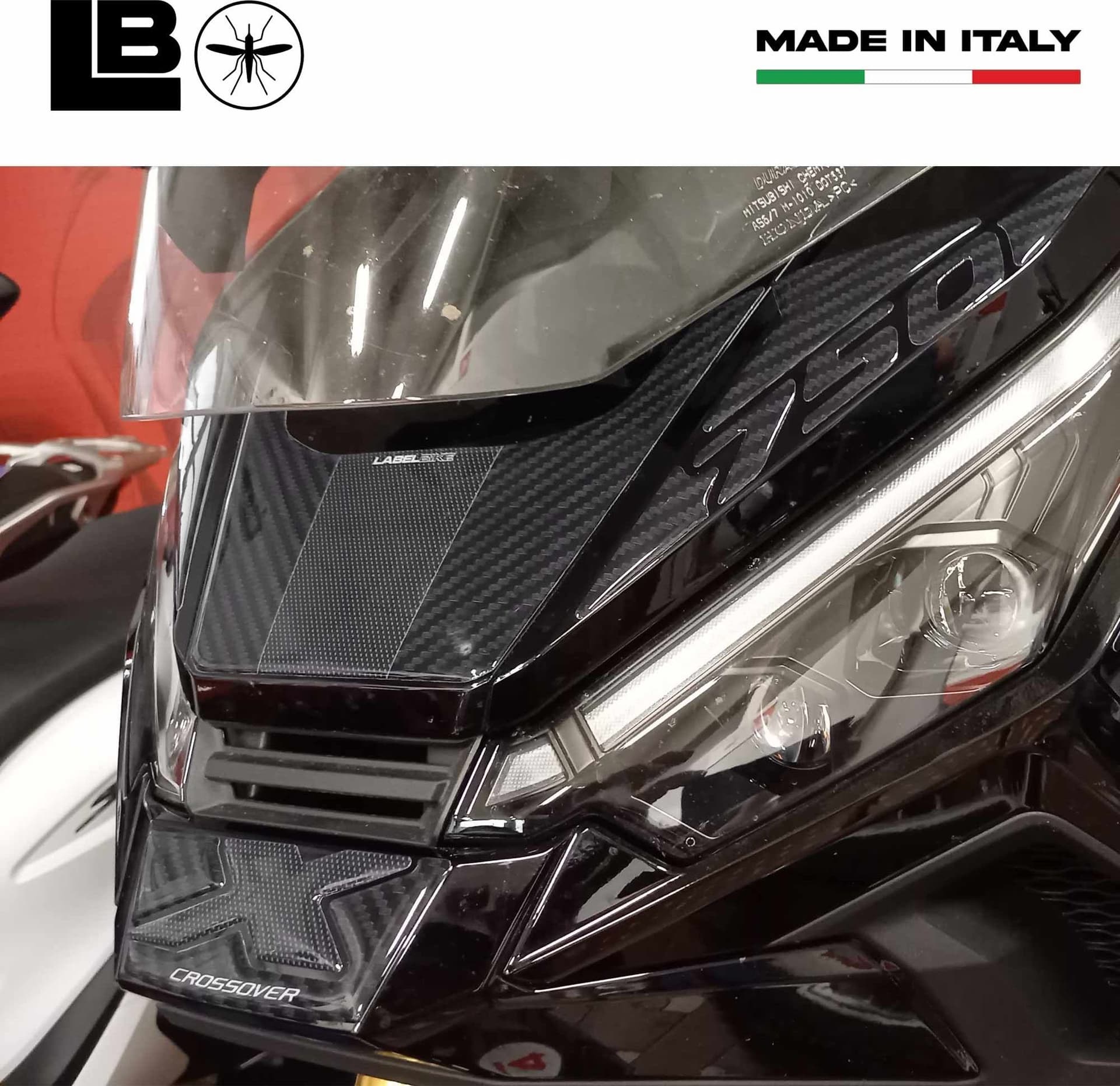 Adesivi Resinati 3D Protezioni Frontali Fanali compatibili con Honda X-Adv 2025 in Decalcomanie adesivi e magneti LabelBike - Bibbiano, commercioVirtuoso.it