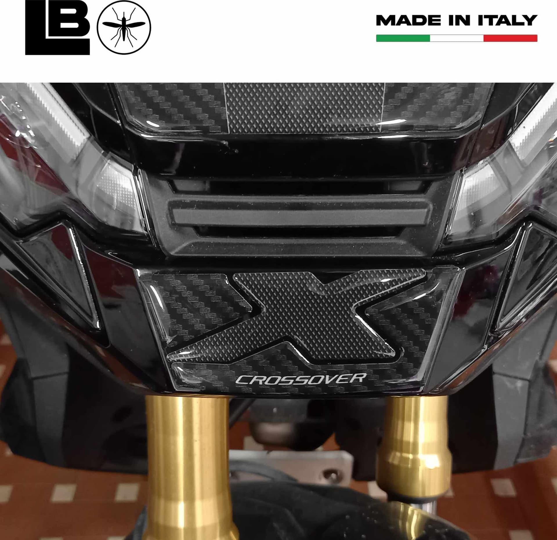 Adesivi Resinati 3D Protezioni Frontali Fanali compatibili con Honda X-Adv 2025 in Decalcomanie adesivi e magneti LabelBike - Bibbiano, commercioVirtuoso.it