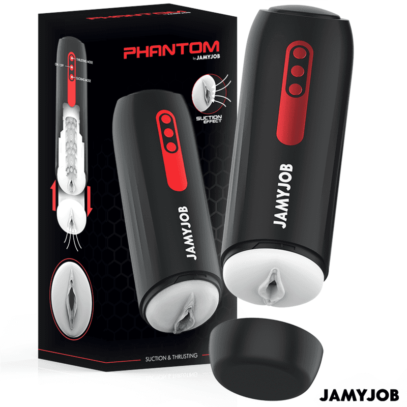 JAMYJOB - MASTURBATORE VAGINALE AUTOMATICO PHANTOM 5 MODALITÀ DI ASPIRAZIONE E SPINTA in  Desideria Shop - Latina, commercioVirtuoso.it