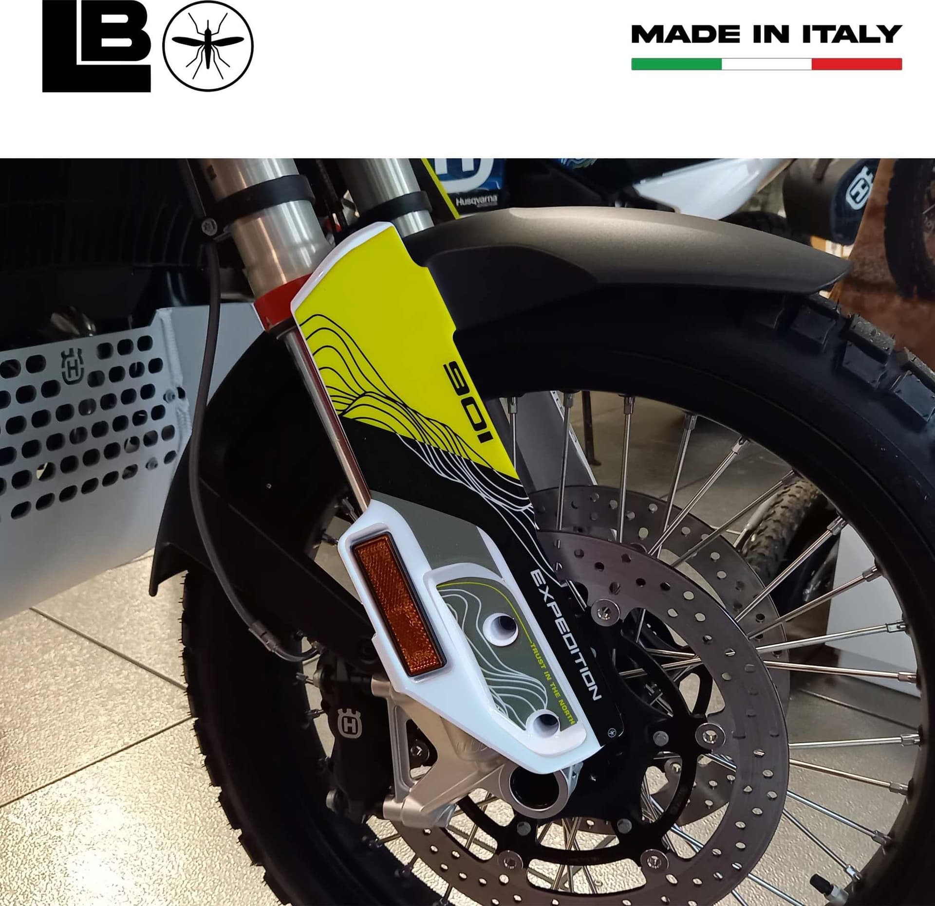 Adesivi 3D Parasteli Parafango moto compatibili con Husqvarna Norden 901 2025 in Decalcomanie adesivi e magneti LabelBike - Bibbiano, commercioVirtuoso.it