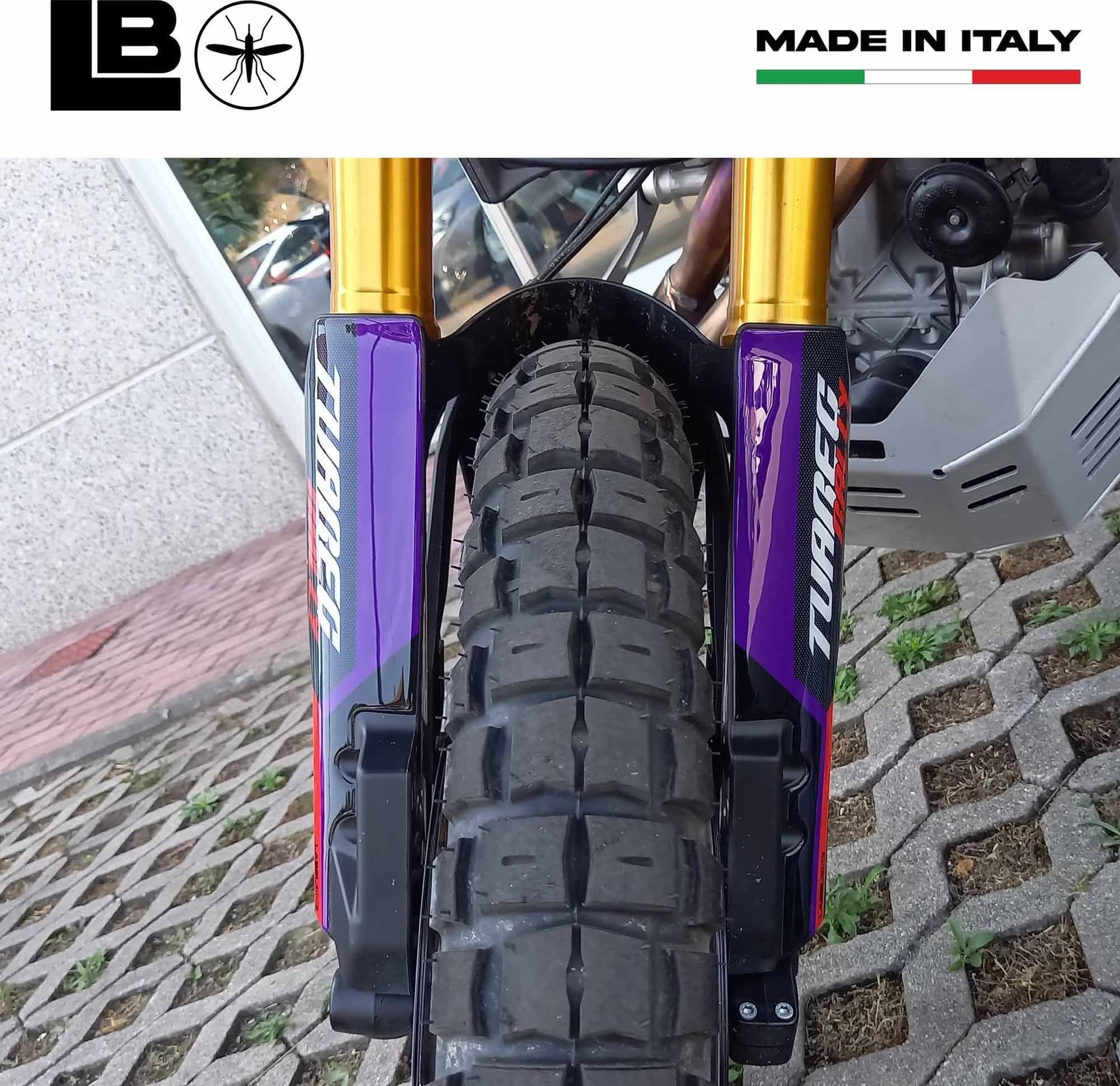 Adesivi 3D Protezioni Parasteli moto compatibili con Aprilia Tuareg Rally 660 in Decalcomanie adesivi e magneti LabelBike - Bibbiano, commercioVirtuoso.it