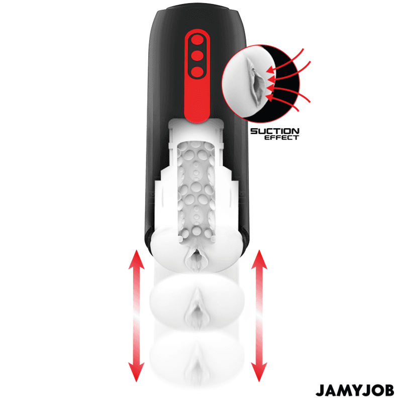 JAMYJOB - MASTURBATORE VAGINALE AUTOMATICO PHANTOM 5 MODALITÀ DI ASPIRAZIONE E SPINTA in  Desideria Shop - Latina, commercioVirtuoso.it
