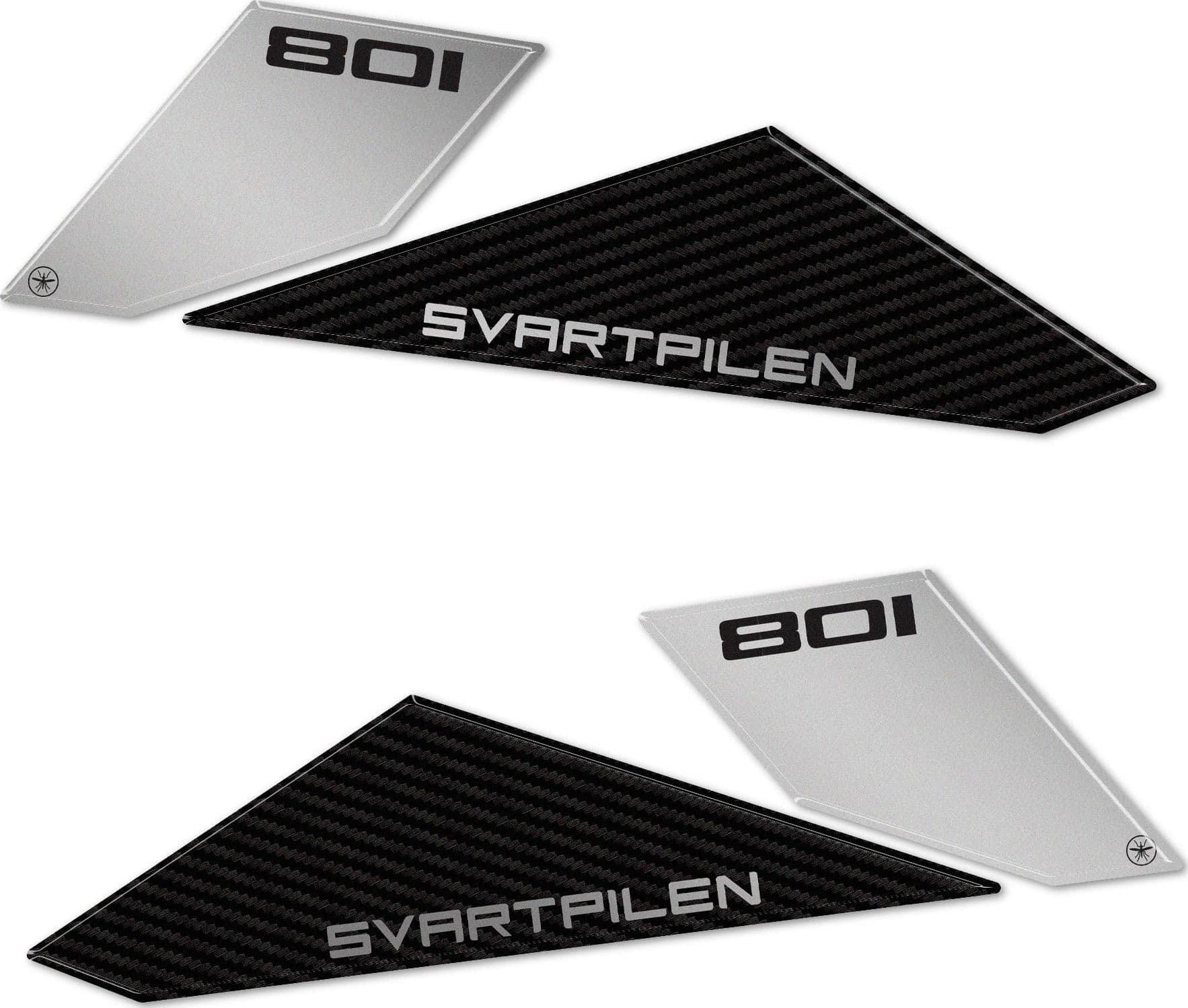 Adesivi Gel 3D Laterali Serbatoio moto compatibili con Husqvarna Svartpilen 801 in Decalcomanie adesivi e magneti LabelBike - Bibbiano, commercioVirtuoso.it