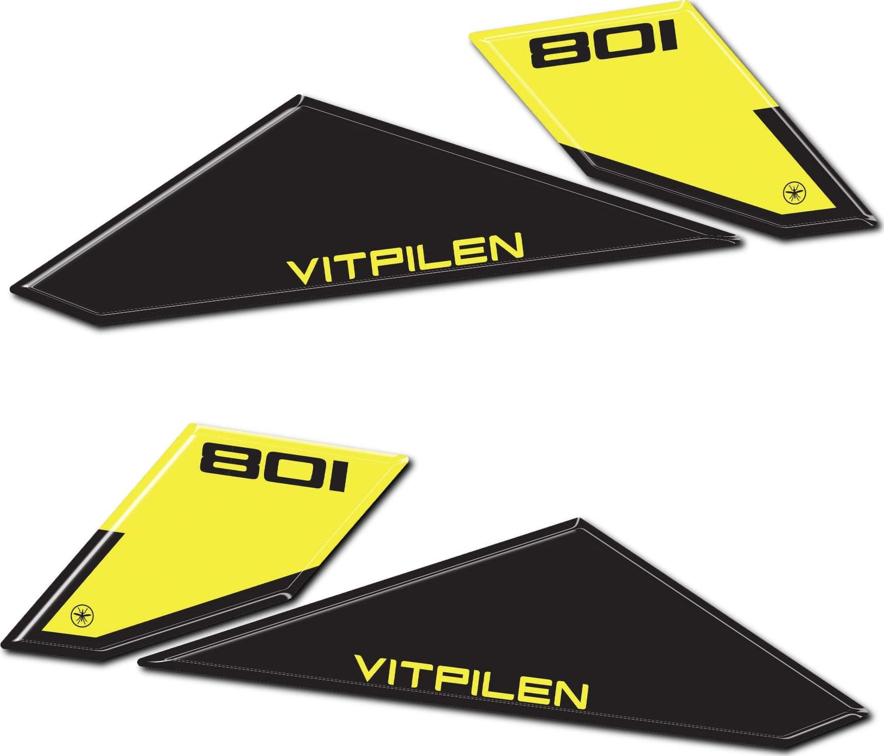 Adesivi 3D Laterali Serbatoio moto compatibili con Husqvarna Vitpilen 801 2025 in Decalcomanie adesivi e magneti LabelBike - Bibbiano, commercioVirtuoso.it