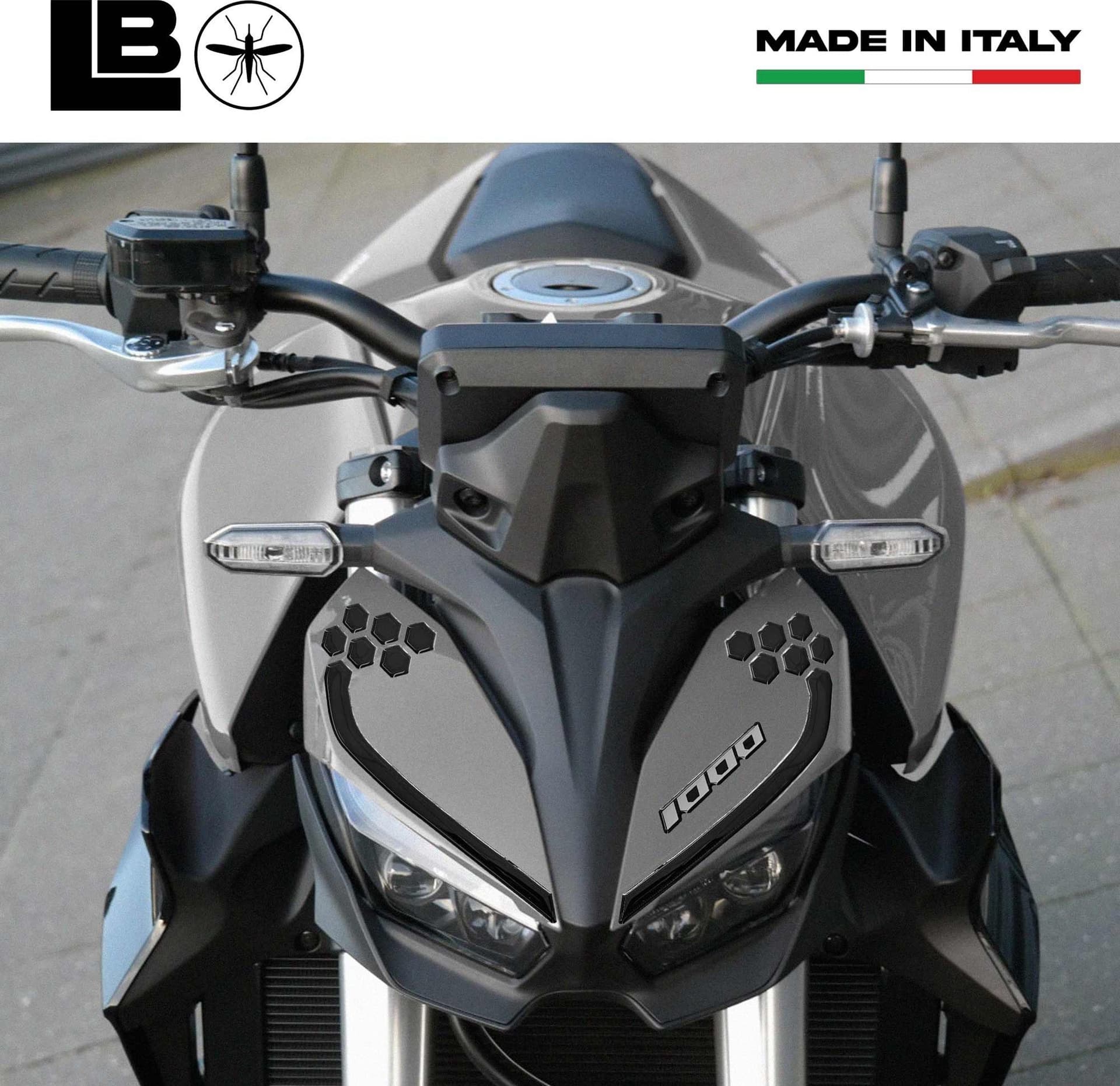 Adesivi Gel 3D Protezioni Muso Frontale compatibili con Honda Hornet 1000 2025 in Decalcomanie adesivi e magneti LabelBike - Bibbiano, commercioVirtuoso.it
