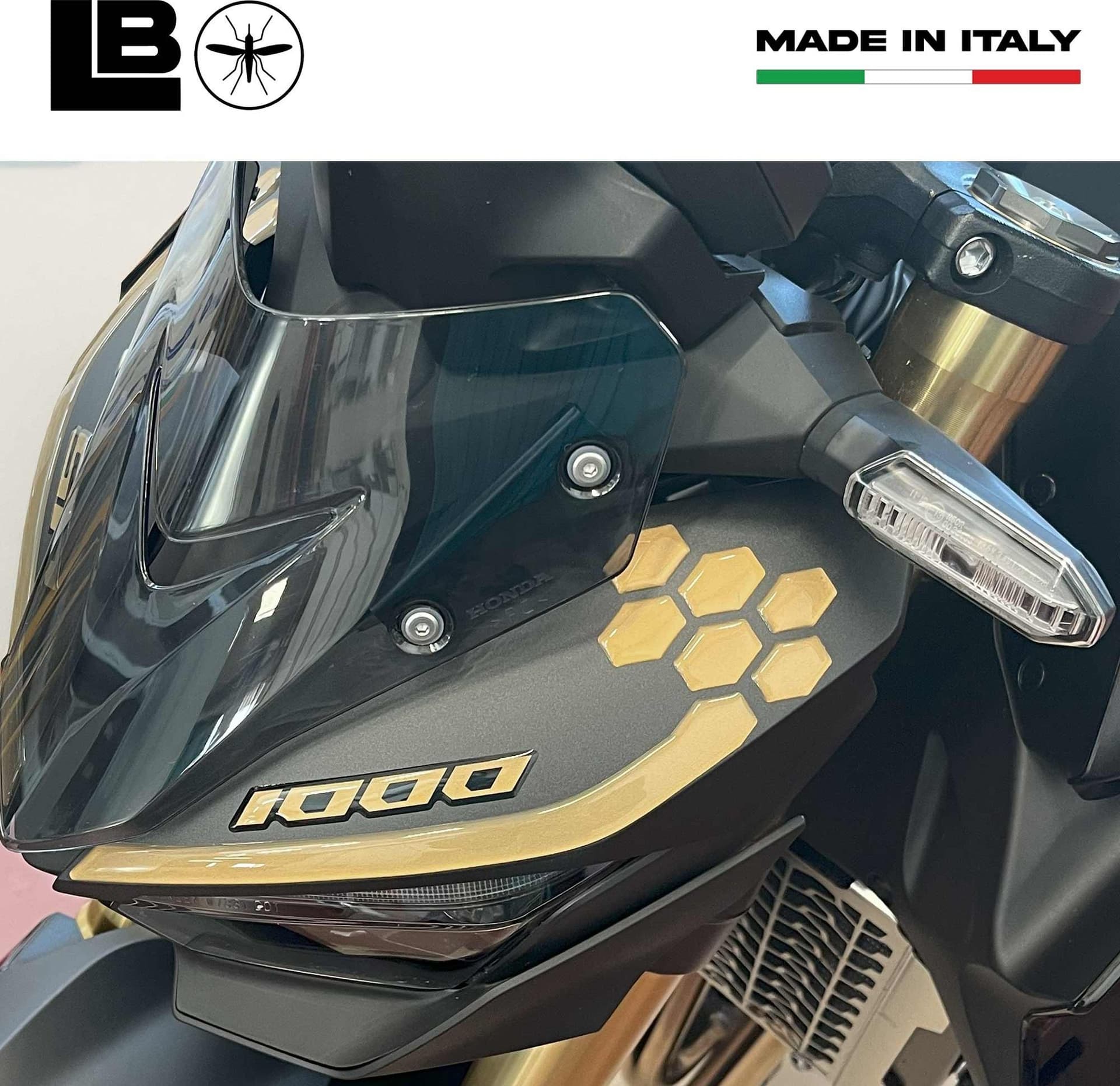 Adesivi Gel 3D Protezioni Muso Frontale compatibili con Honda Hornet 1000 2025 in Decalcomanie adesivi e magneti LabelBike - Bibbiano, commercioVirtuoso.it