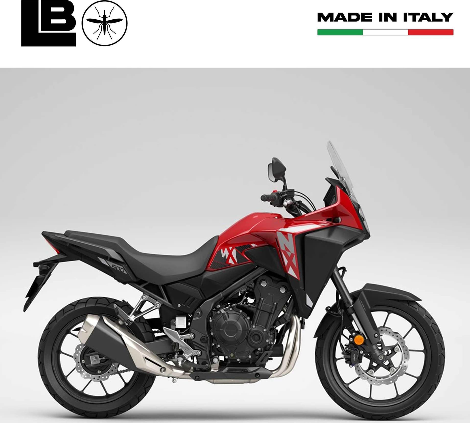 Adesivi 3D Protezioni Laterali Serbatoio compatibili con Honda NX500 2024-2025 in Decalcomanie adesivi e magneti LabelBike - Bibbiano, commercioVirtuoso.it