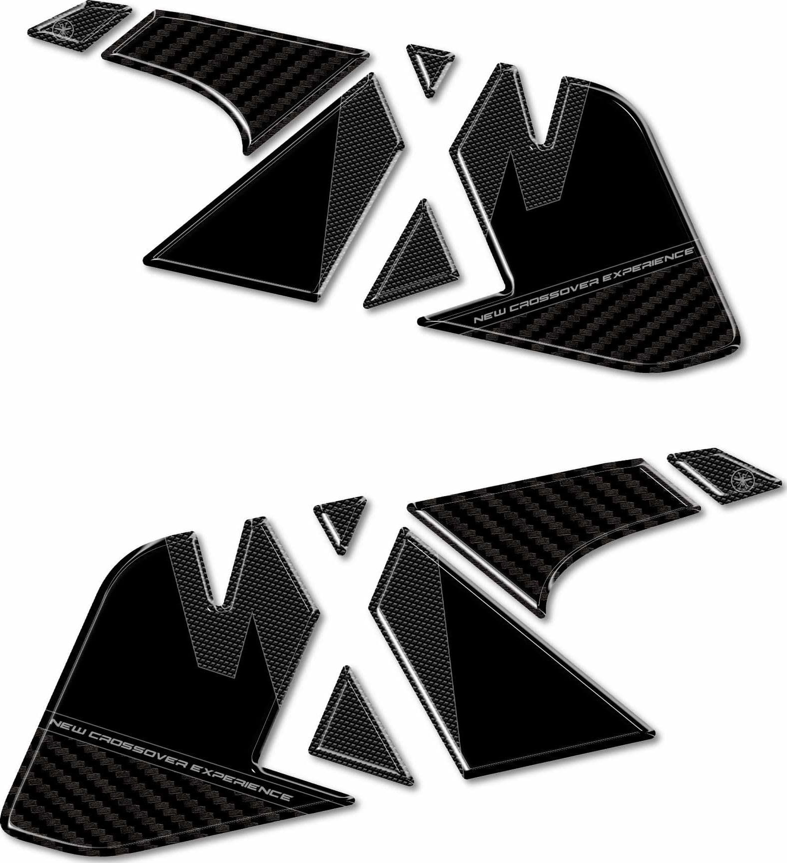 Adesivi 3D Protezioni Laterali Serbatoio compatibili con Honda NX500 2024-2025 in Decalcomanie adesivi e magneti LabelBike - Bibbiano, commercioVirtuoso.it