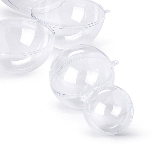SFERA APRIBILE in POLISTIRENE TRASPARENTE D160mm RI.PLAST
