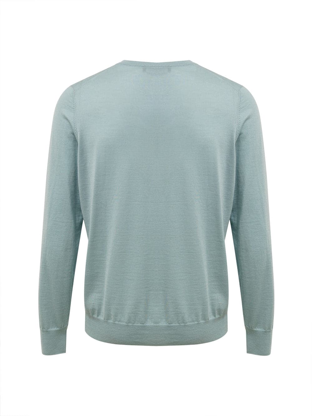 Gran Sasso Maglia Girocollo Azzurra in Cashmere e Seta in Azzurro da uomo in Maglioni Drestige - Casamassima, commercioVirtuoso.it
