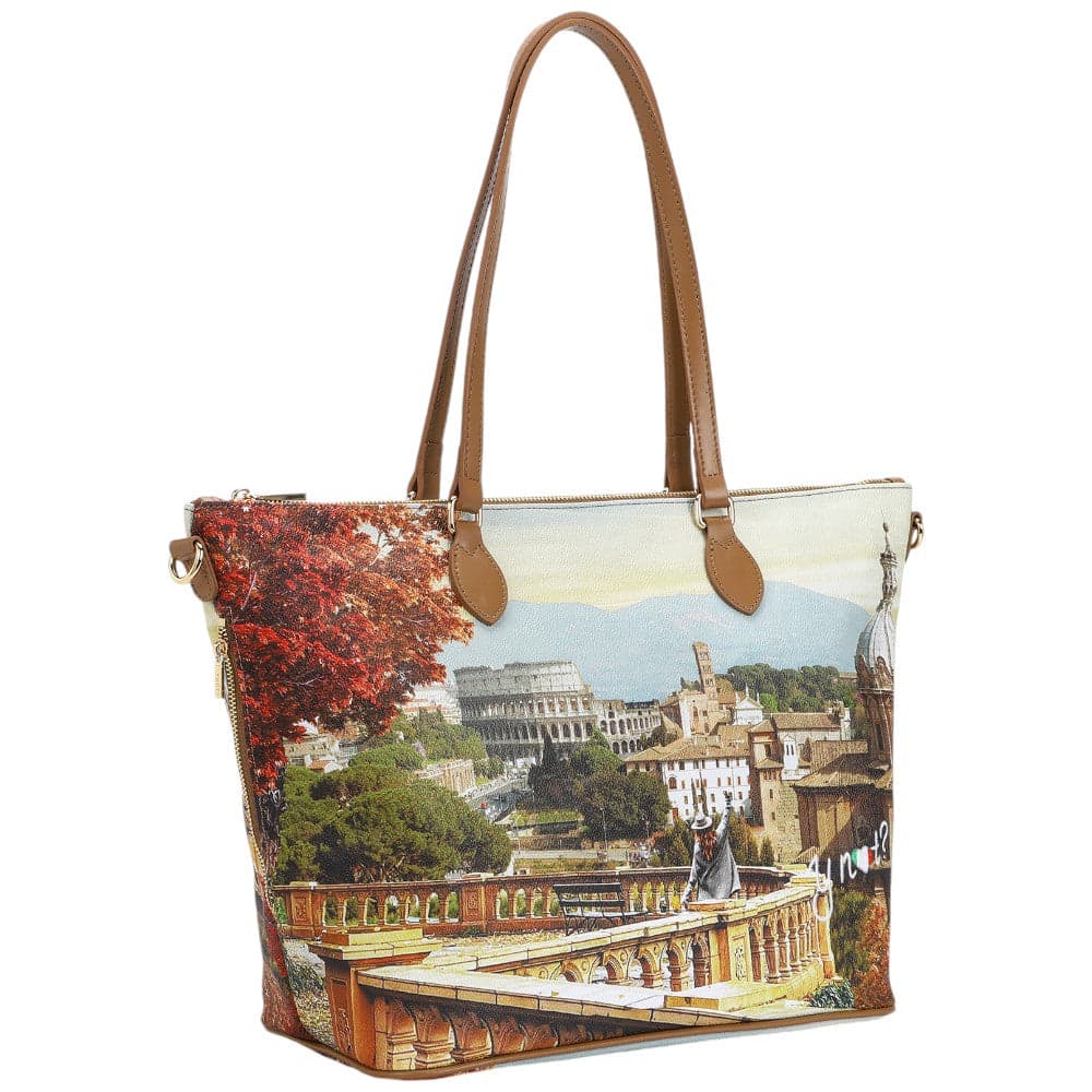 YNot borsa shopping media ROME LANDSCAPE YES397F5 Borse YNot