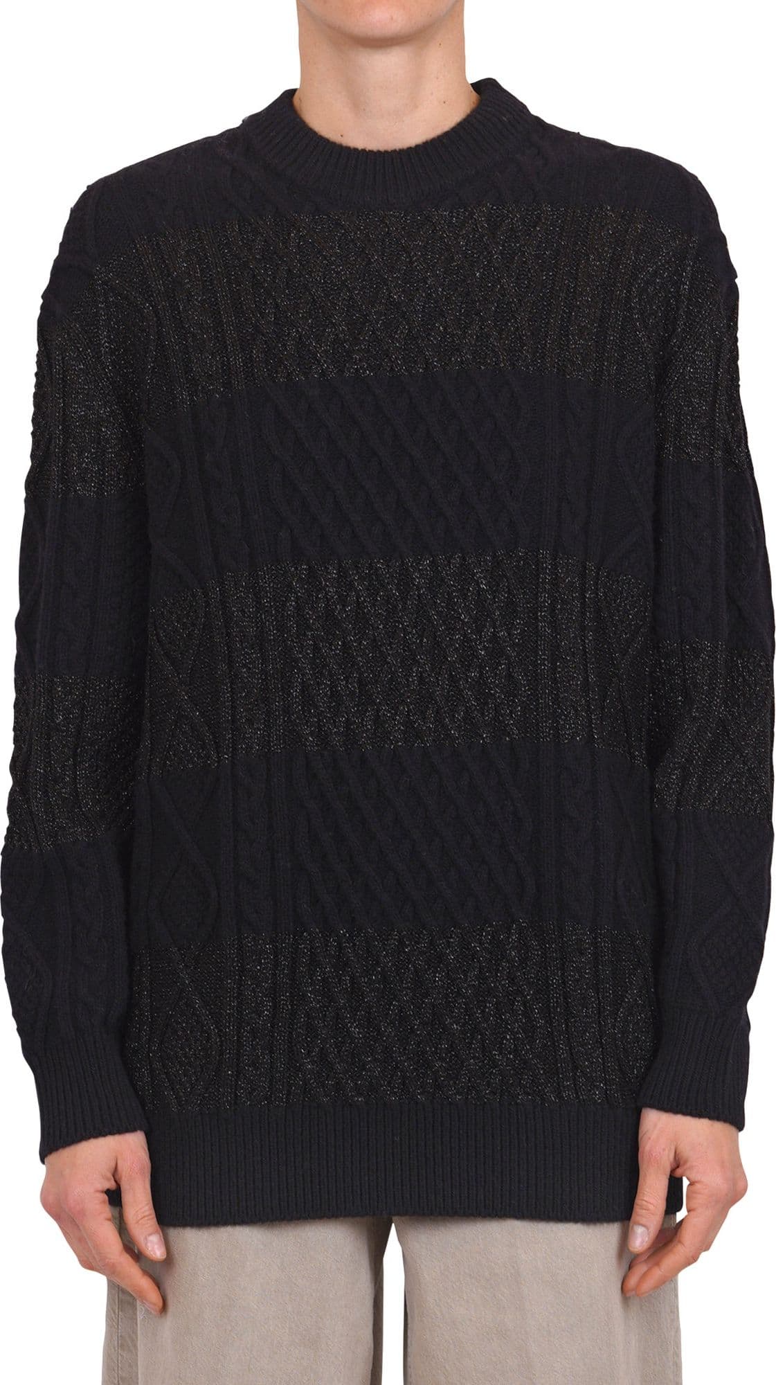 Semi-Couture Semi Couture - Maglia - 461699 - Nero da donna in Maglie termiche Drestige - Casamassima, commercioVirtuoso.it