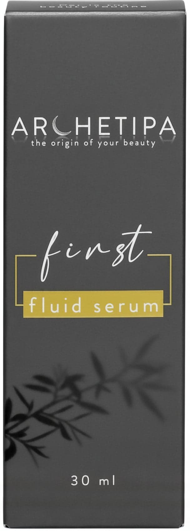 Archetipa first fluid serum 30 ml emulsione a base di ingredienti vegetali ispirato alla bellezza coreana per una pelle del viso tonica, rimpolpata e levigata