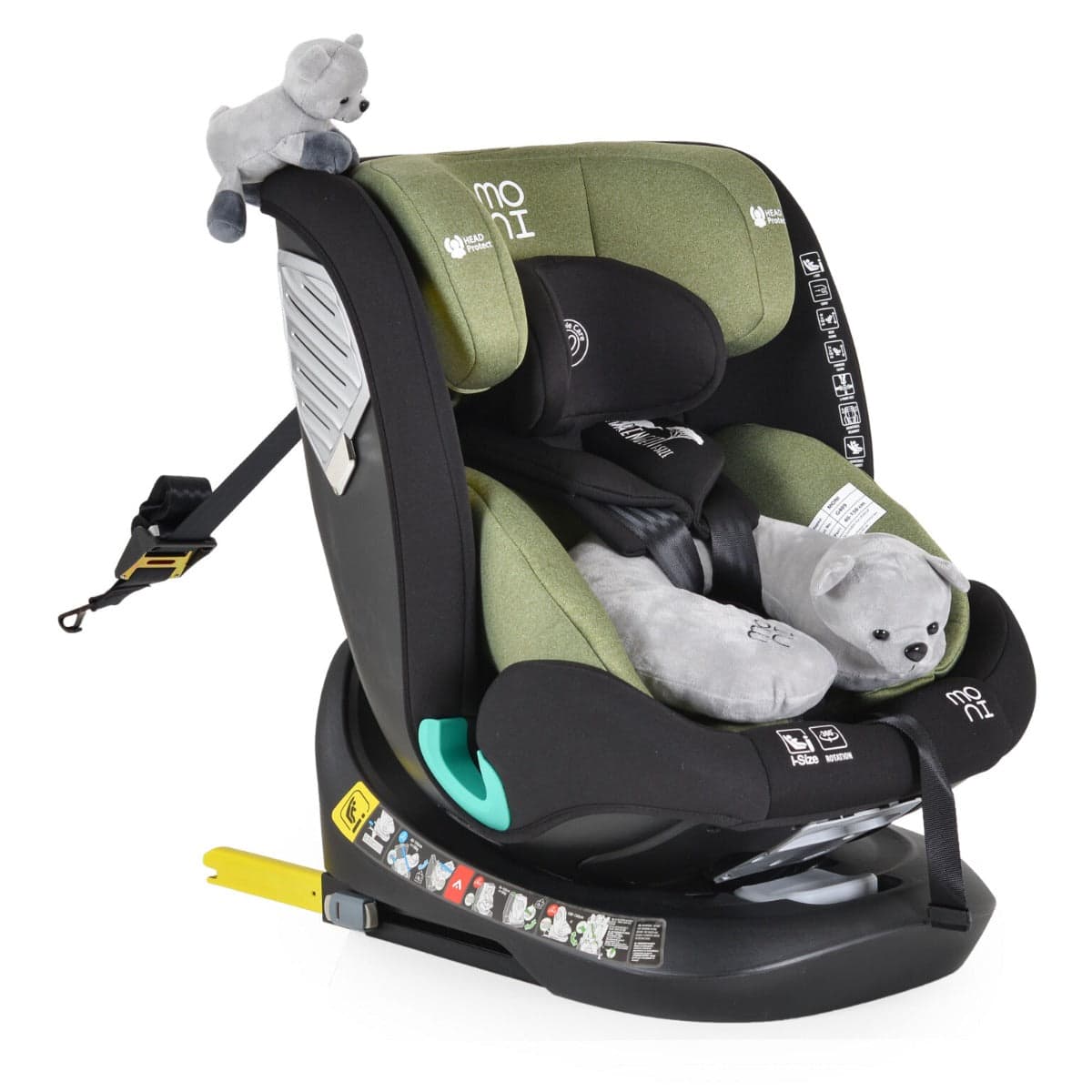 Seggiolino Auto Moni Trade Serengeti I-Size Gruppo 0-1-2-3  - 6