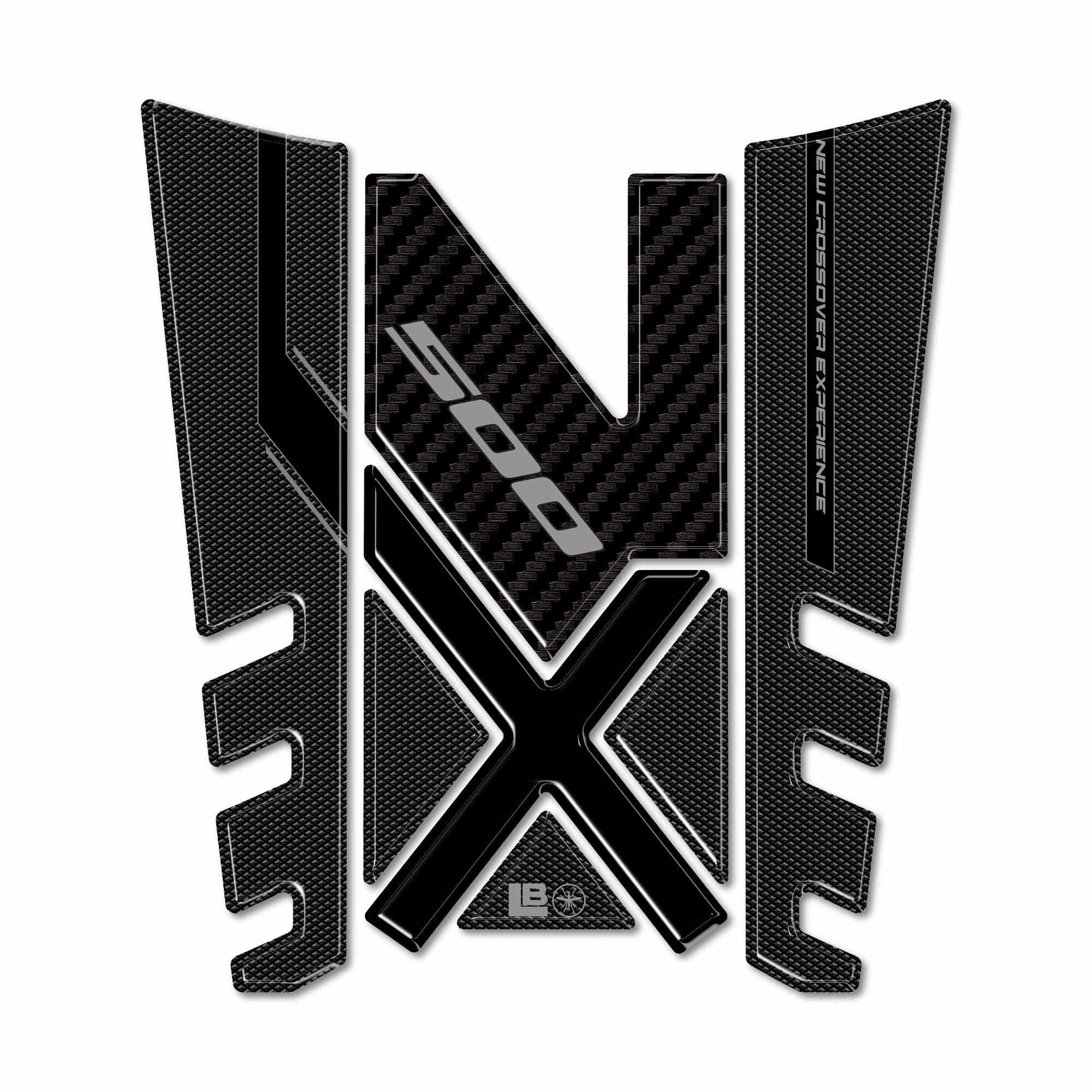 Adesivo 3D Protezione Paraserbatoio compatibile con moto Honda NX500 2024-2025 in Paraserbatoio LabelBike - Bibbiano, commercioVirtuoso.it
