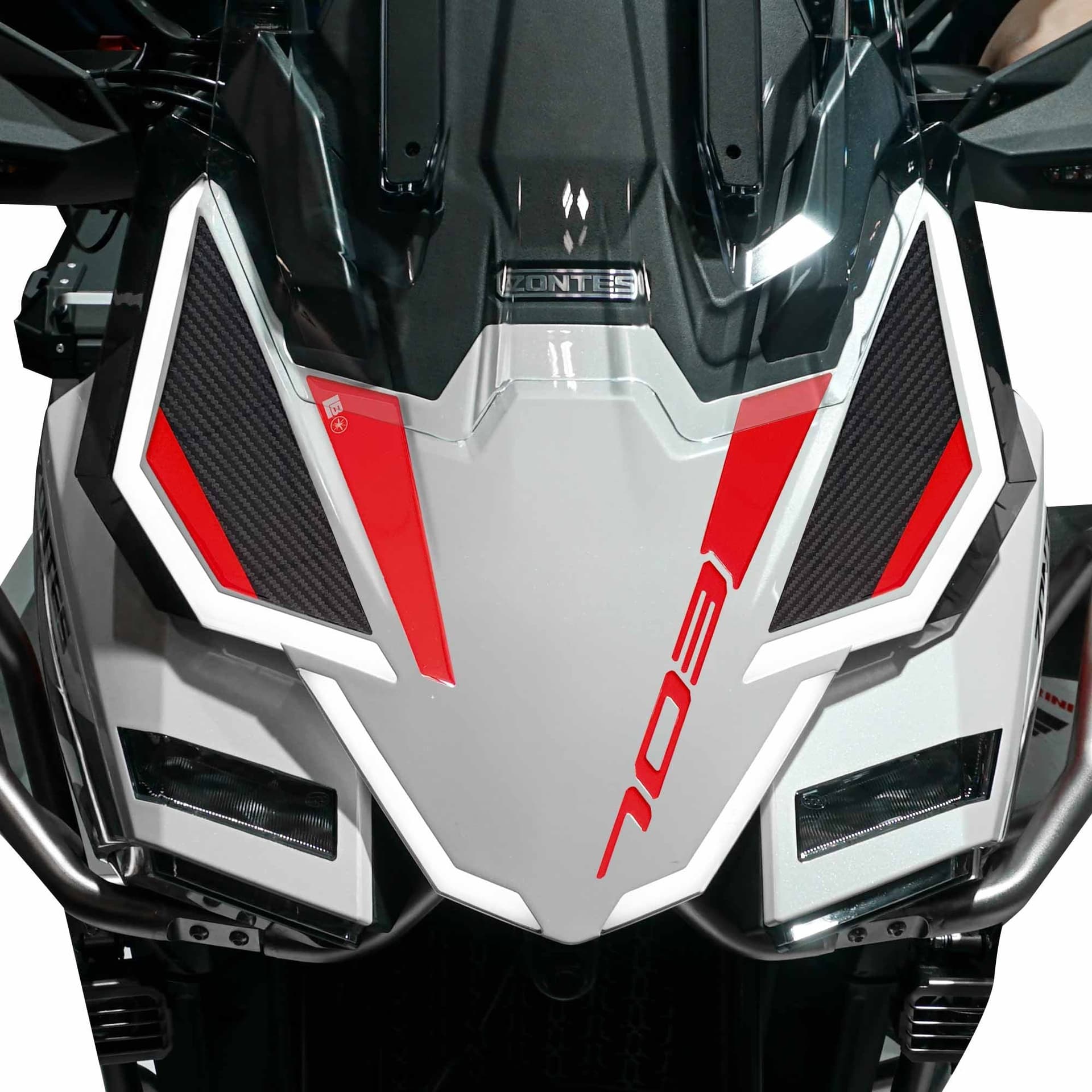 Adesivi Gel 3D Protezioni Muso Frontale moto compatibili con Zontes 703F 2025 in Decalcomanie adesivi e magneti LabelBike - Bibbiano, commercioVirtuoso.it
