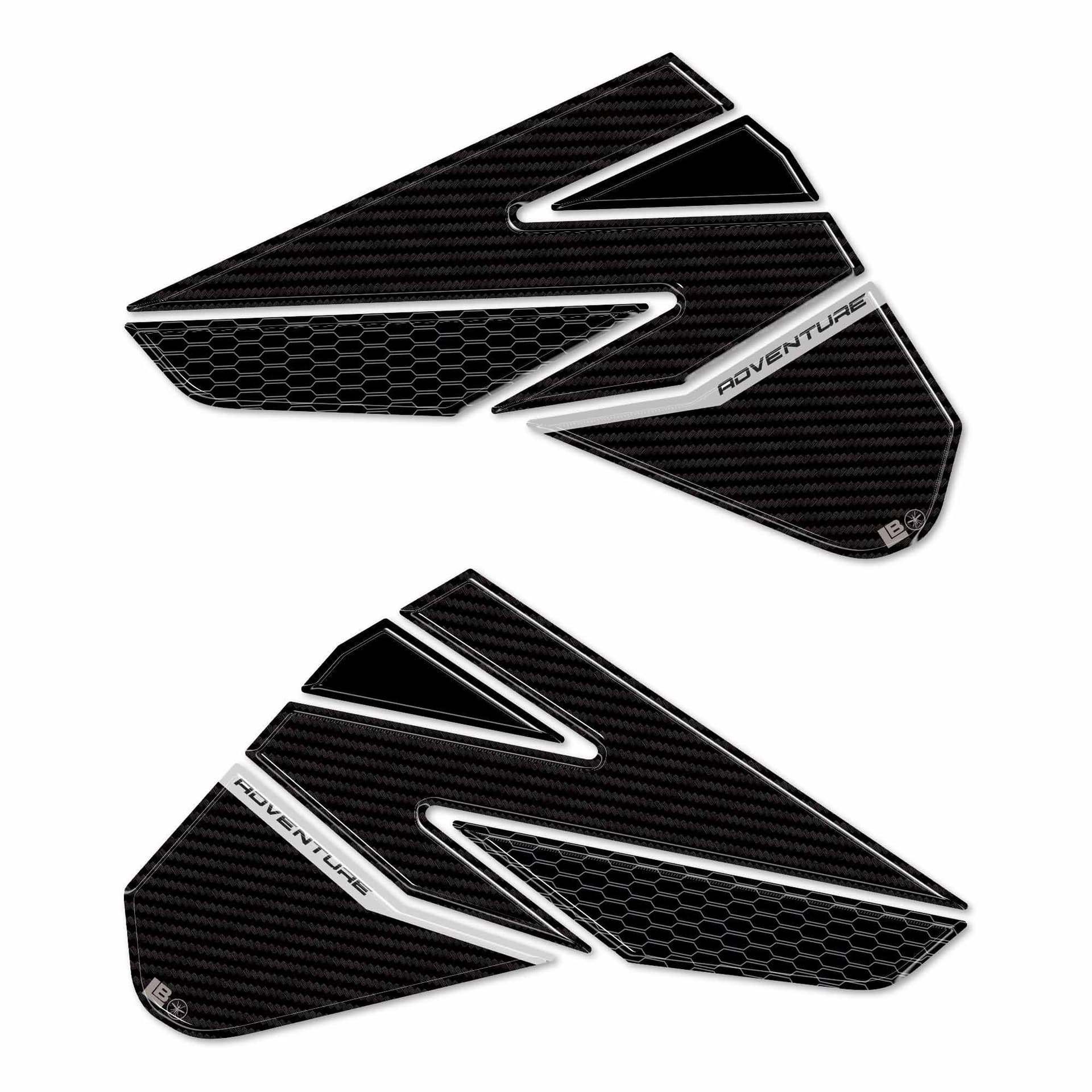Adesivi 3D Protezioni Laterali Serbatoio moto compatibili con Zontes 703F 2025 in Decalcomanie adesivi e magneti LabelBike - Bibbiano, commercioVirtuoso.it