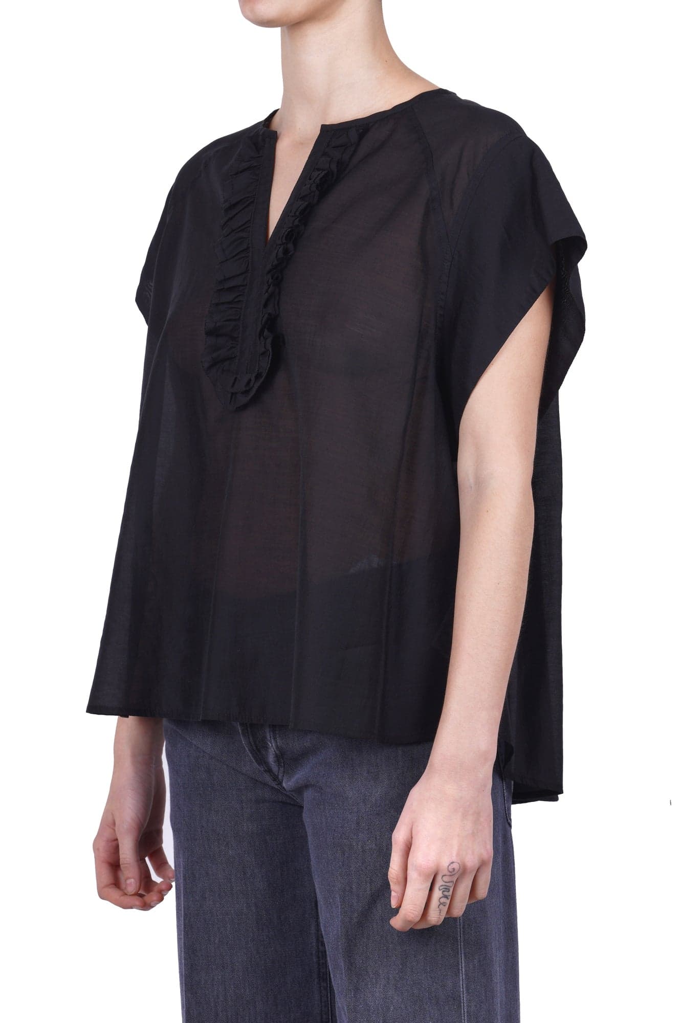 8PM 8pm - Blusa - 470452 - Nero da donna in Bluse e camicie Drestige - Casamassima, commercioVirtuoso.it