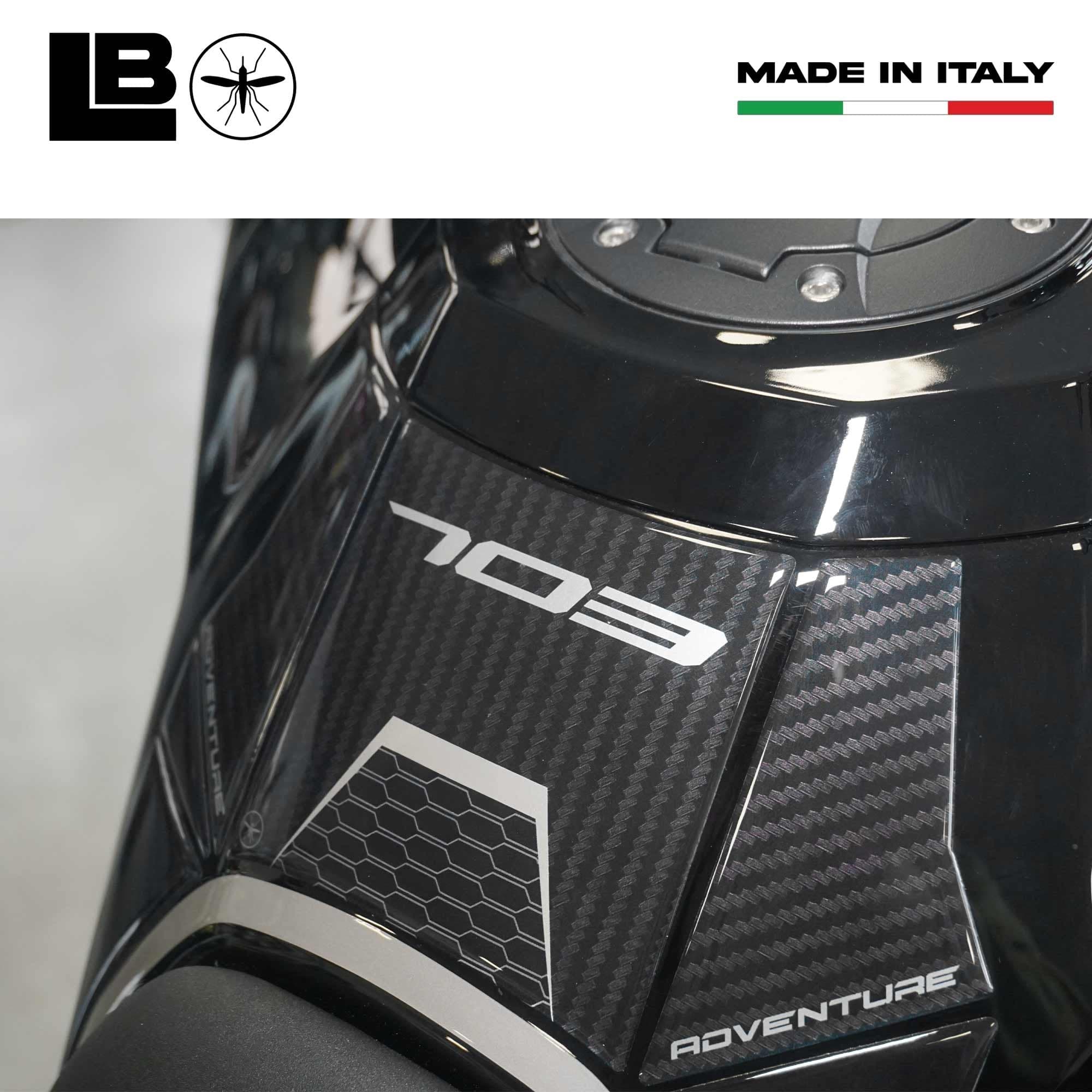 Adesivo Gel 3D Paraserbatoio Protezione moto compatibile con Zontes 703F 2025 in Paraserbatoio LabelBike - Bibbiano, commercioVirtuoso.it