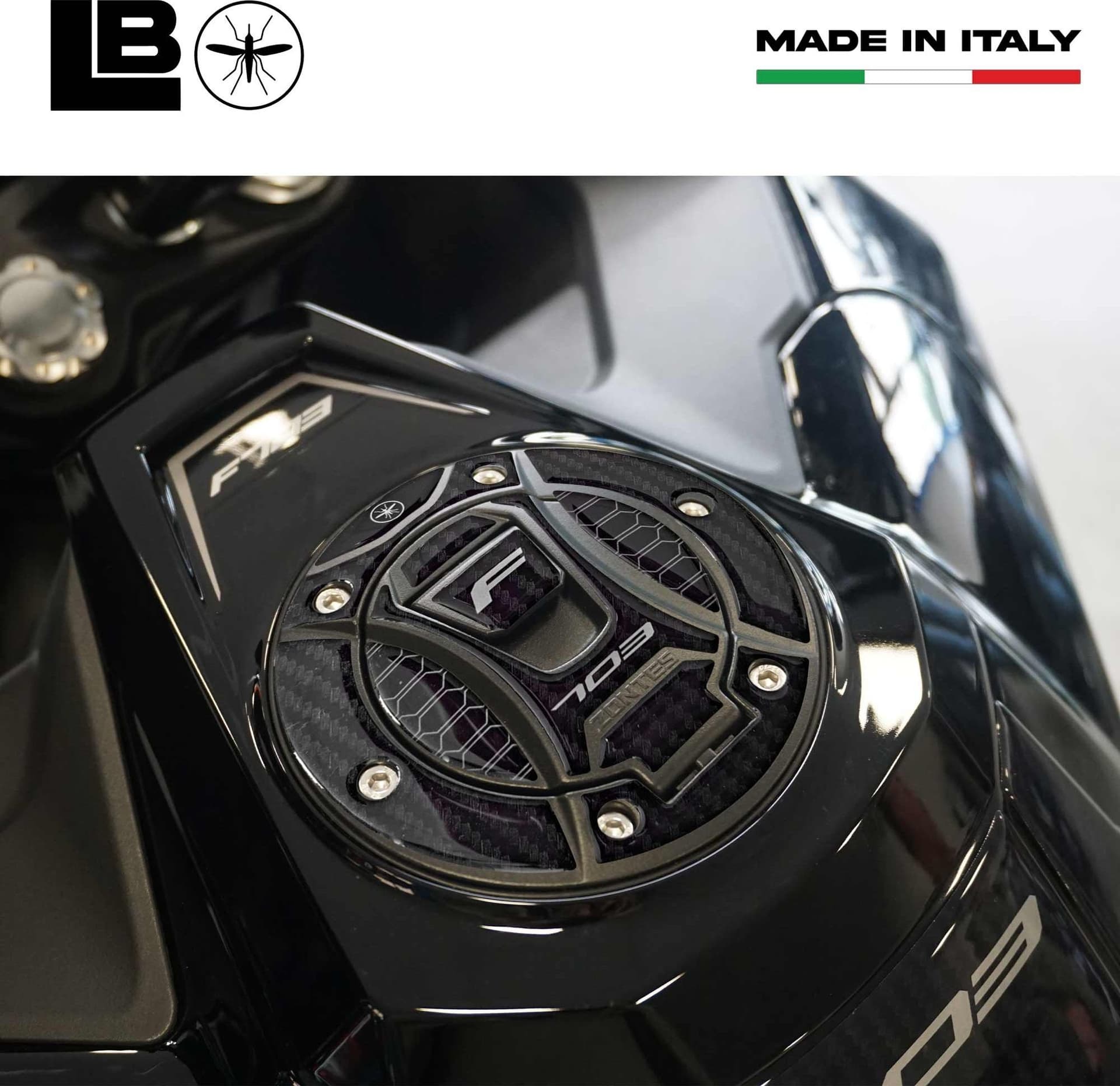 Adesivo Gel 3D Protezione Tappo Serbatoio moto compatibile con Zontes 703F 2025 in Paraserbatoio LabelBike - Bibbiano, commercioVirtuoso.it