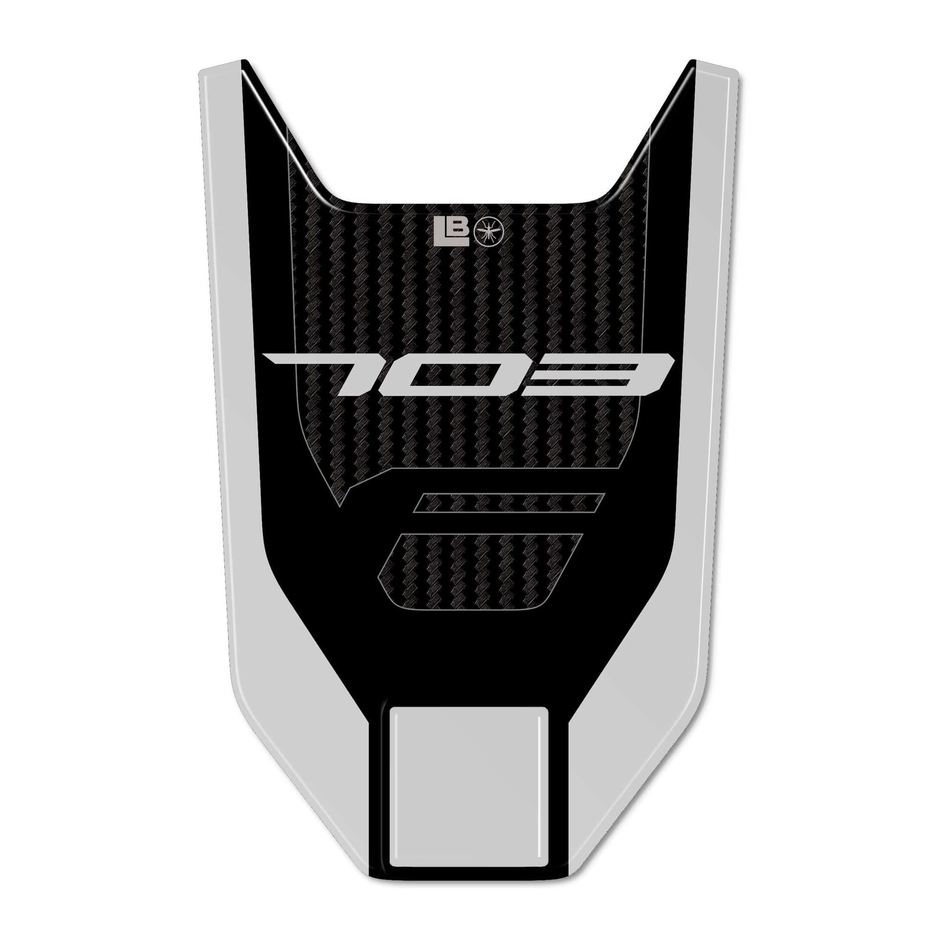 Adesivo 3D Protezione Parafango Centrale moto compatibile con Zontes 703F 2025 in Decalcomanie adesivi e magneti LabelBike - Bibbiano, commercioVirtuoso.it