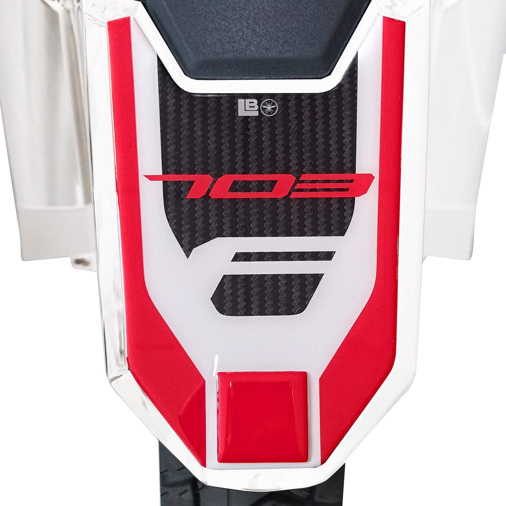 Adesivo 3D Protezione Parafango Centrale moto compatibile con Zontes 703F 2025 in Decalcomanie adesivi e magneti LabelBike - Bibbiano, commercioVirtuoso.it