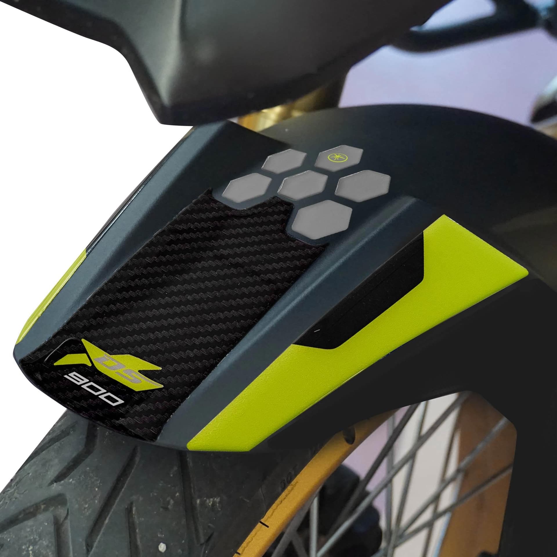 Adesivo 3D Protezione Parafango moto compatibile con Voge Valico 900DSX 2024-25 in Decalcomanie adesivi e magneti LabelBike - Bibbiano, commercioVirtuoso.it
