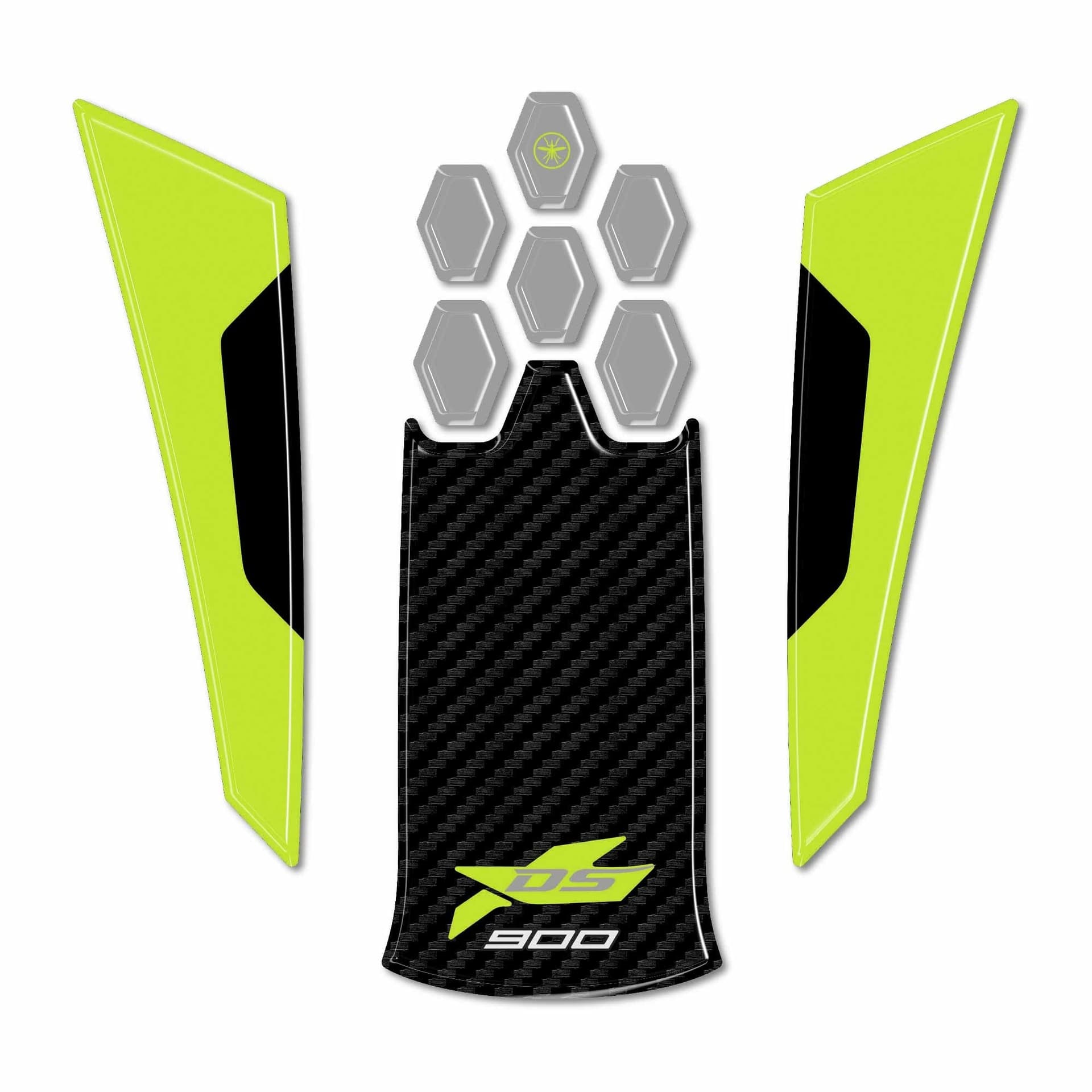 Adesivo 3D Protezione Parafango moto compatibile con Voge Valico 900DSX 2024-25 in Decalcomanie adesivi e magneti LabelBike - Bibbiano, commercioVirtuoso.it