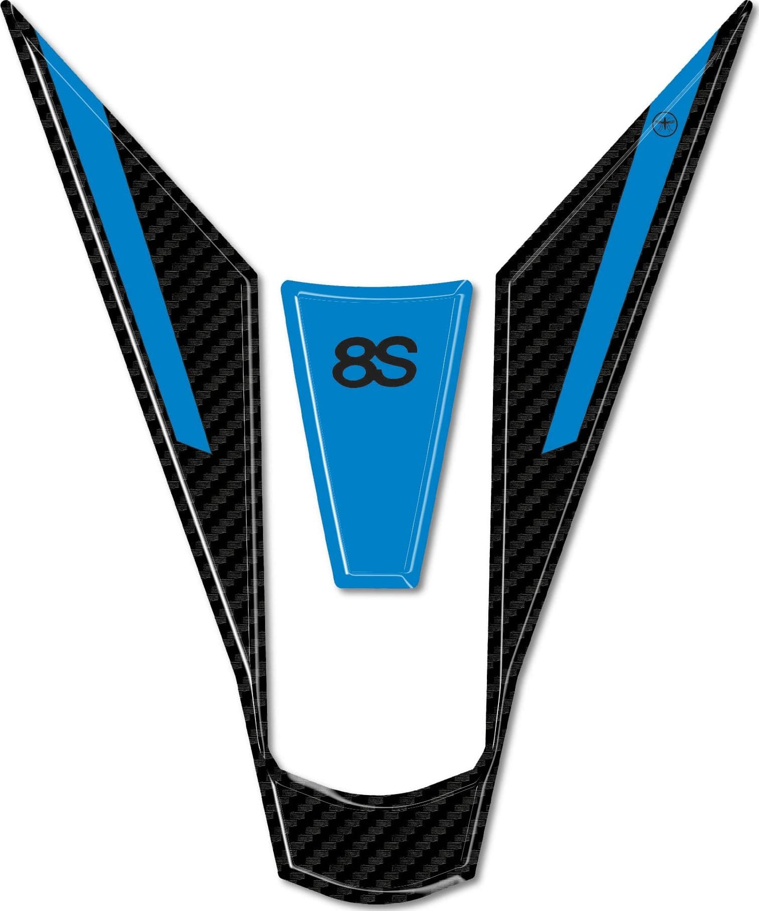 Protezione Coda Monoposto moto Adesivo 3D compatibile con Suzuki GSX-8S 2024-25 in Decalcomanie adesivi e magneti LabelBike - Bibbiano, commercioVirtuoso.it