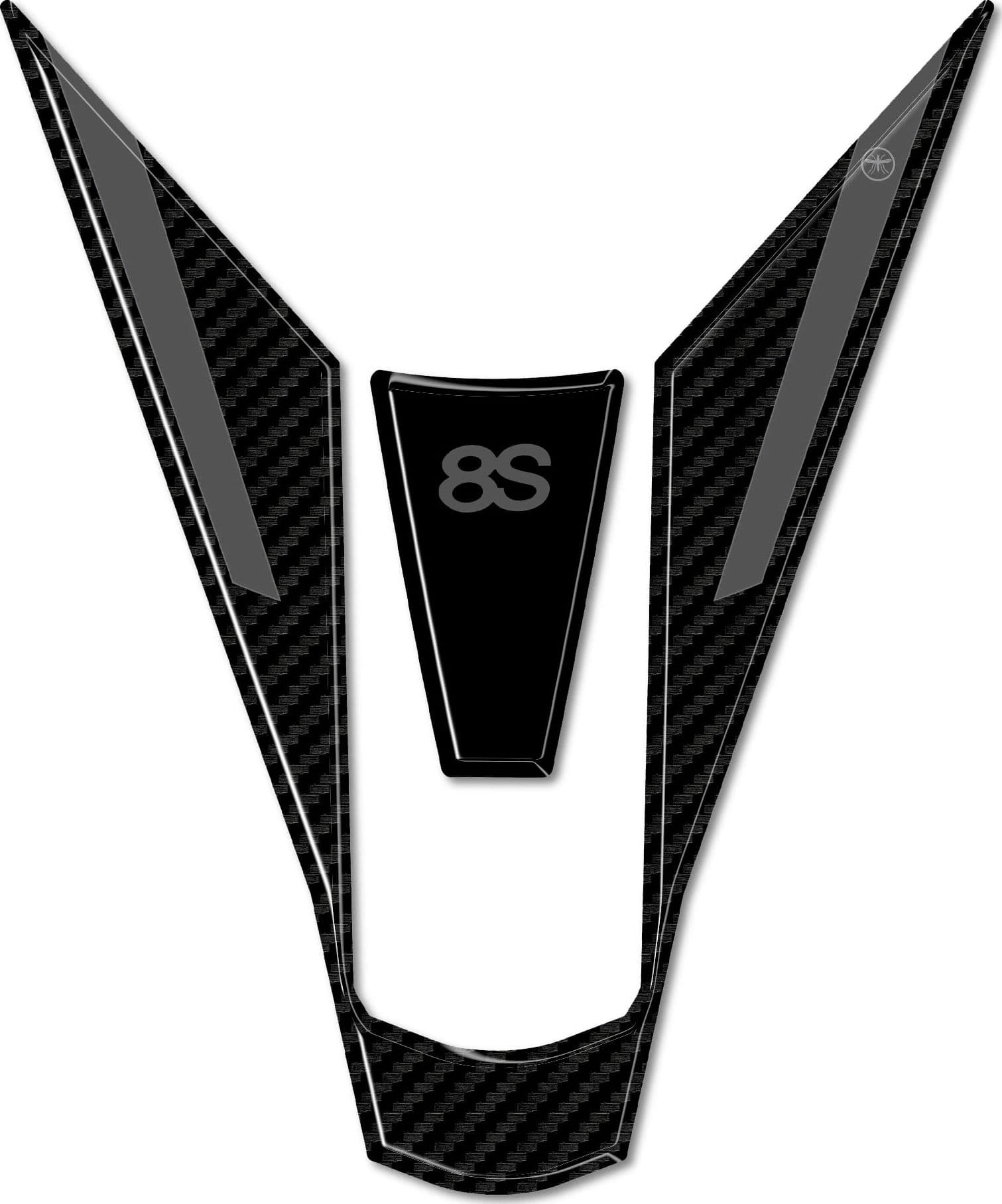 Protezione Coda Monoposto moto Adesivo 3D compatibile con Suzuki GSX-8S 2024-25 in Decalcomanie adesivi e magneti LabelBike - Bibbiano, commercioVirtuoso.it